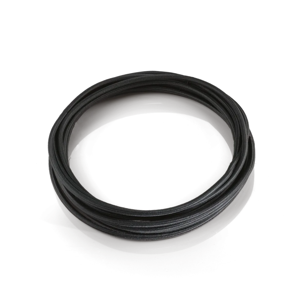 CAVO TESSUTO 05M NERO