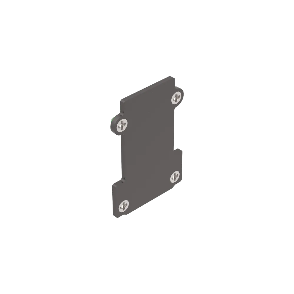 EGO END CAP RECESSED SENZA FORO BK