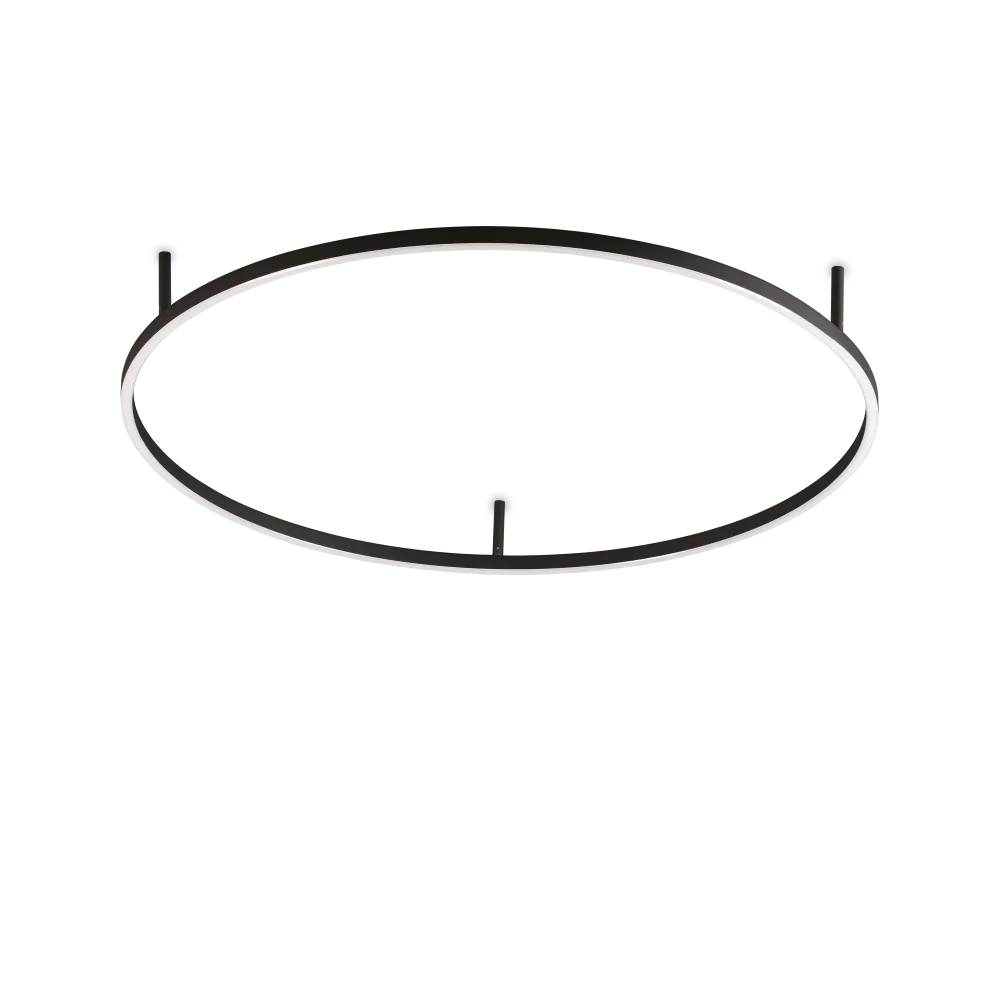 ORACLE SLIM PL D090 ROUND 3000K ON-OFF BK