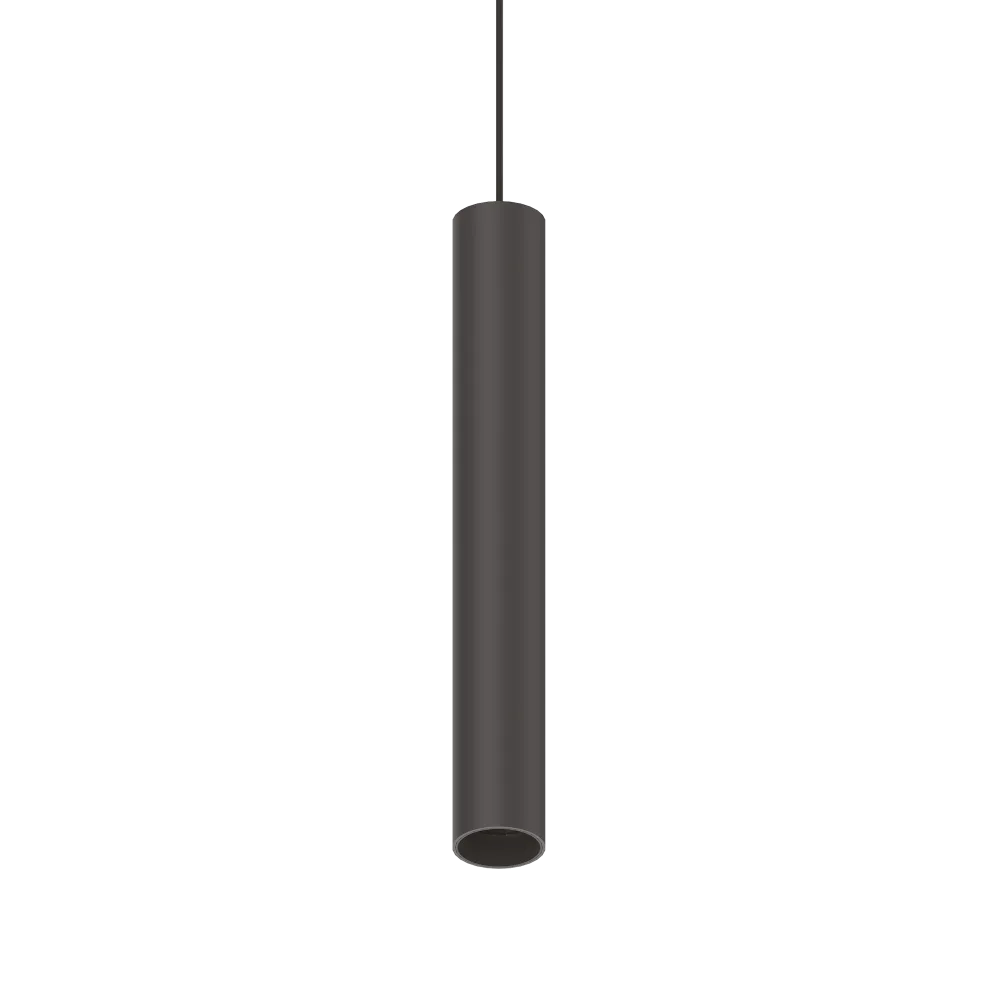 EGO PENDANT TUBE 12W 3000K ON-OFF BK