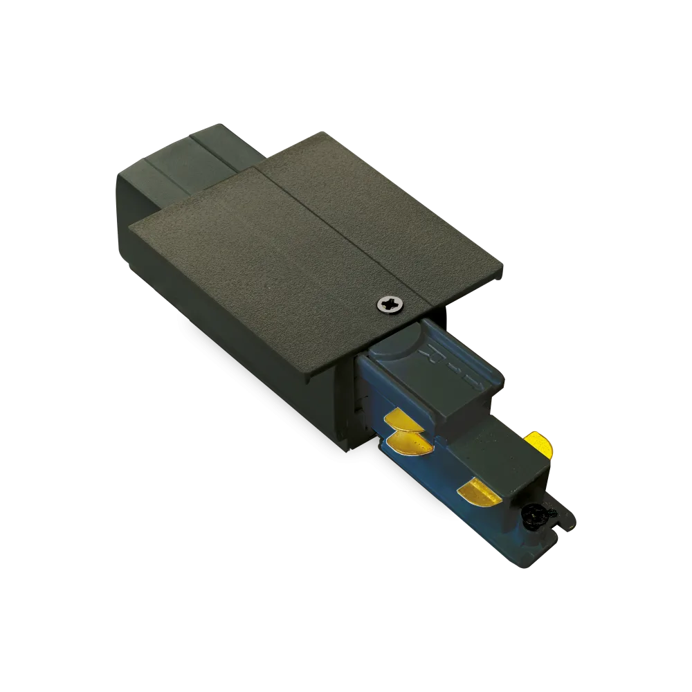 LINK 3-PH TRIM MAIN CONN END RIGHT DALI 1-10V BK