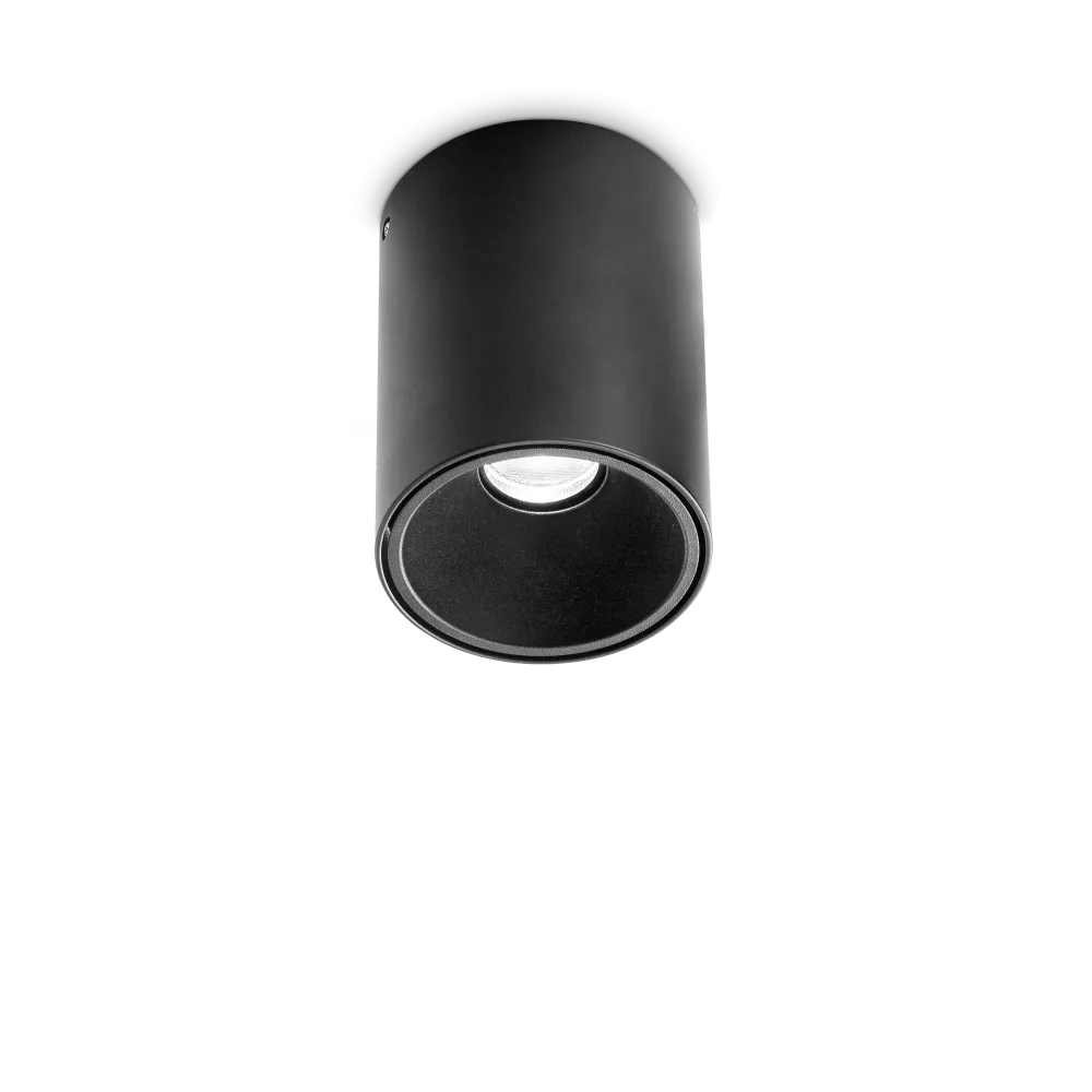 NITRO PL ROUND D08 NERO 3000K