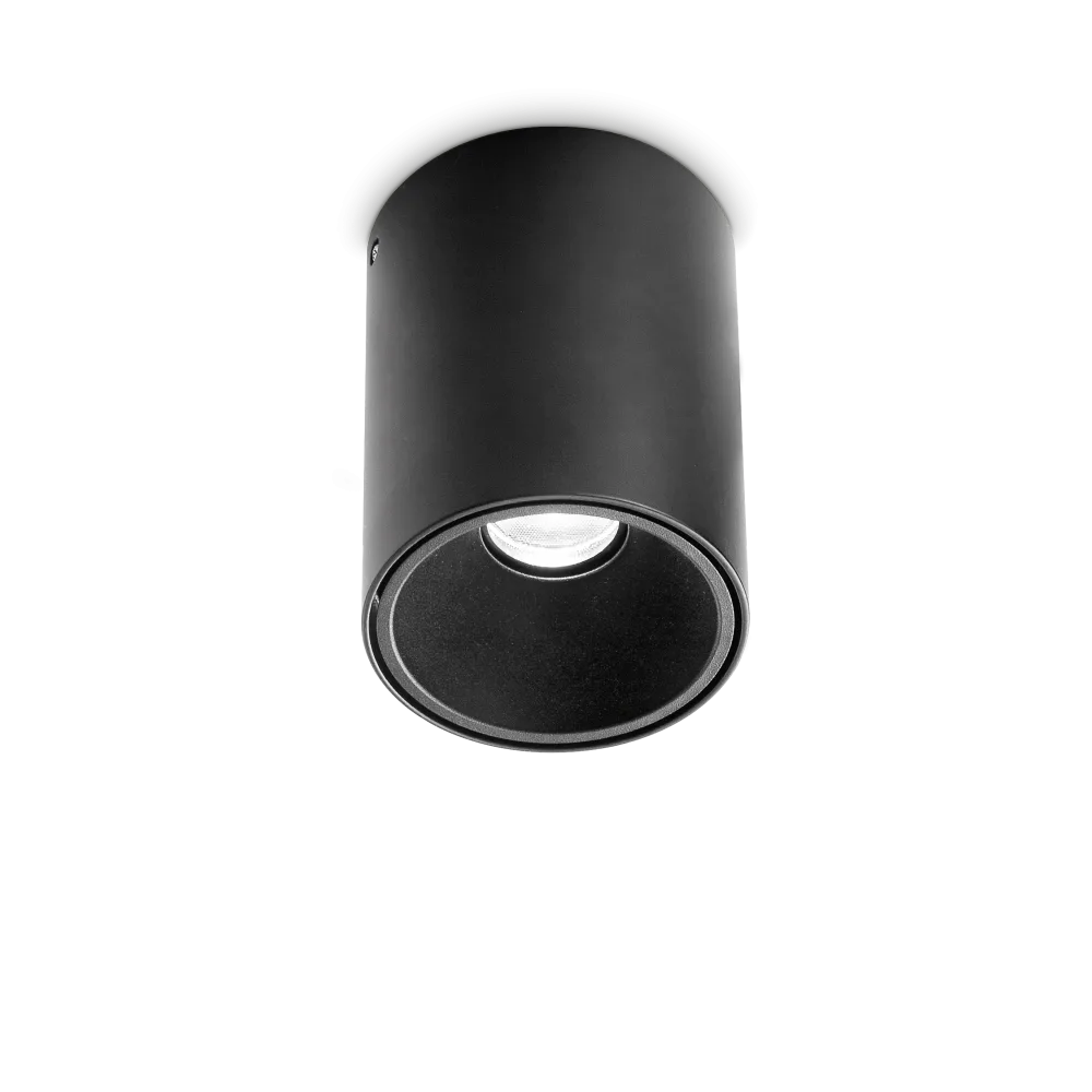 NITRO PL ROUND D09 NERO 3000K
