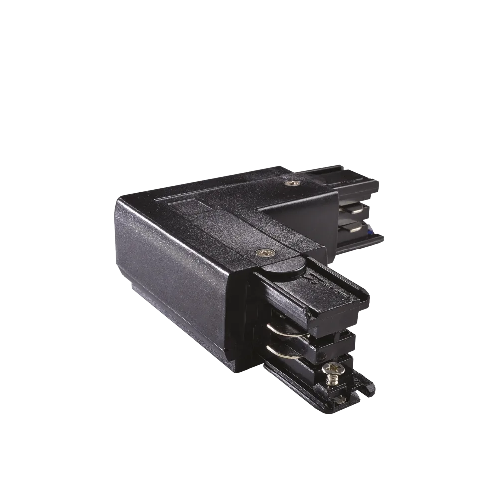 LINK 3-PHASE TRIMLESS L-CONNECTOR RIGHT ON-OFF BK