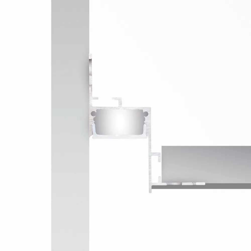 SLOT REC TRIMLESS D43XD51 2000 mm AL