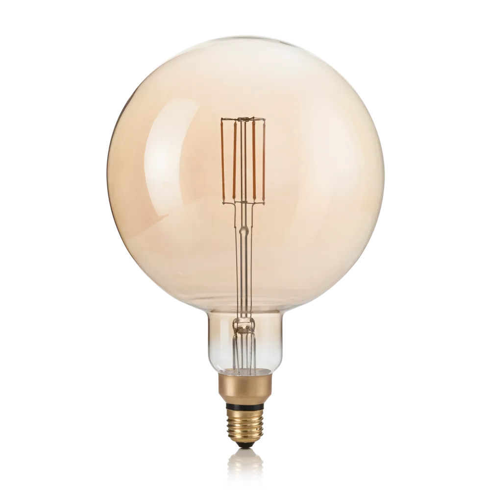 130187 WEB001 E27 GLOBO D195 04 W 2200 K CRI80 AMBRA