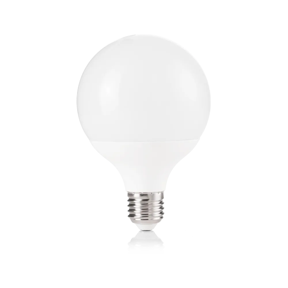 151779 WEB001 E27 GLOBO D095 15 W 3000 K CRI80 BIANCO