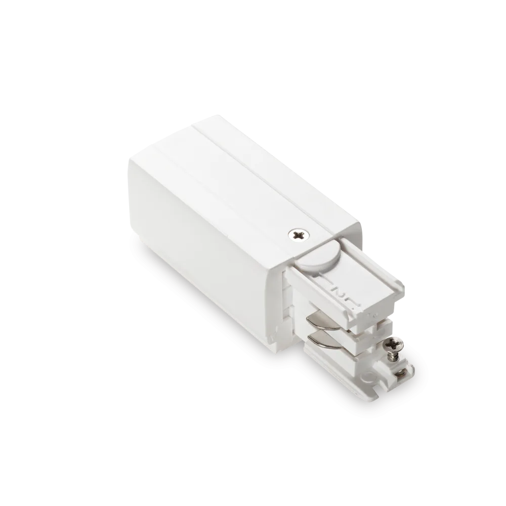 LINK 3-PHASE TRIMLESS ALIM. TESTA SX ON-OFF BIANCO