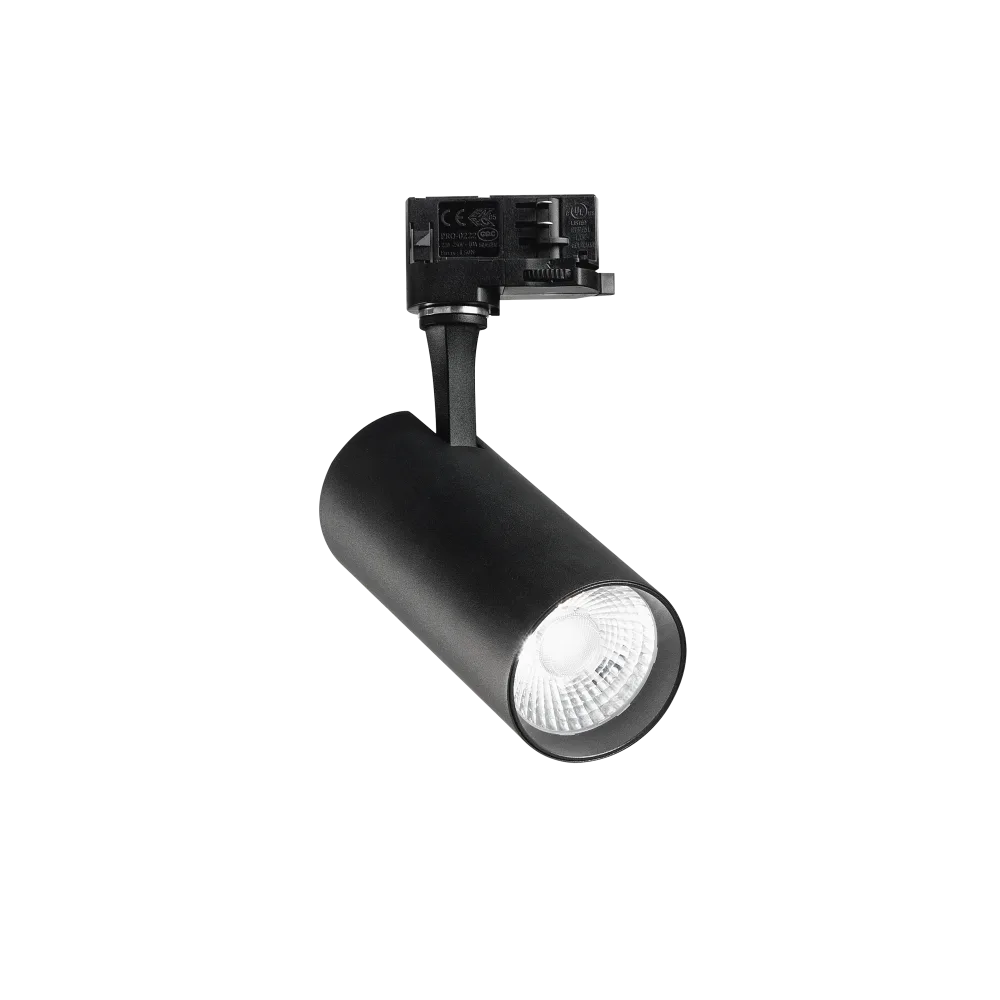 FOX TR 3-PHASE 25W CRI80 3000K ON-OFF NERO