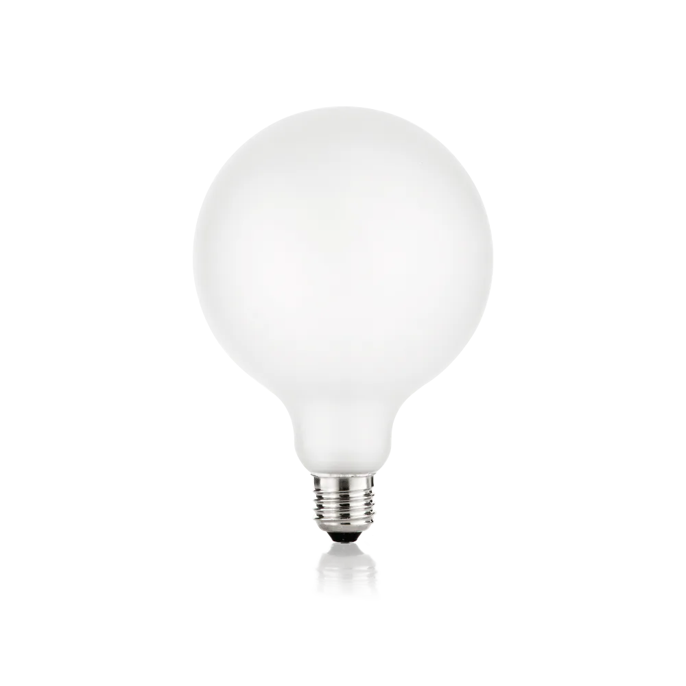 277813 WEB001 E27 GLOBO D125 08 W 3000 K CRI80 SATIN INTERA DIMM