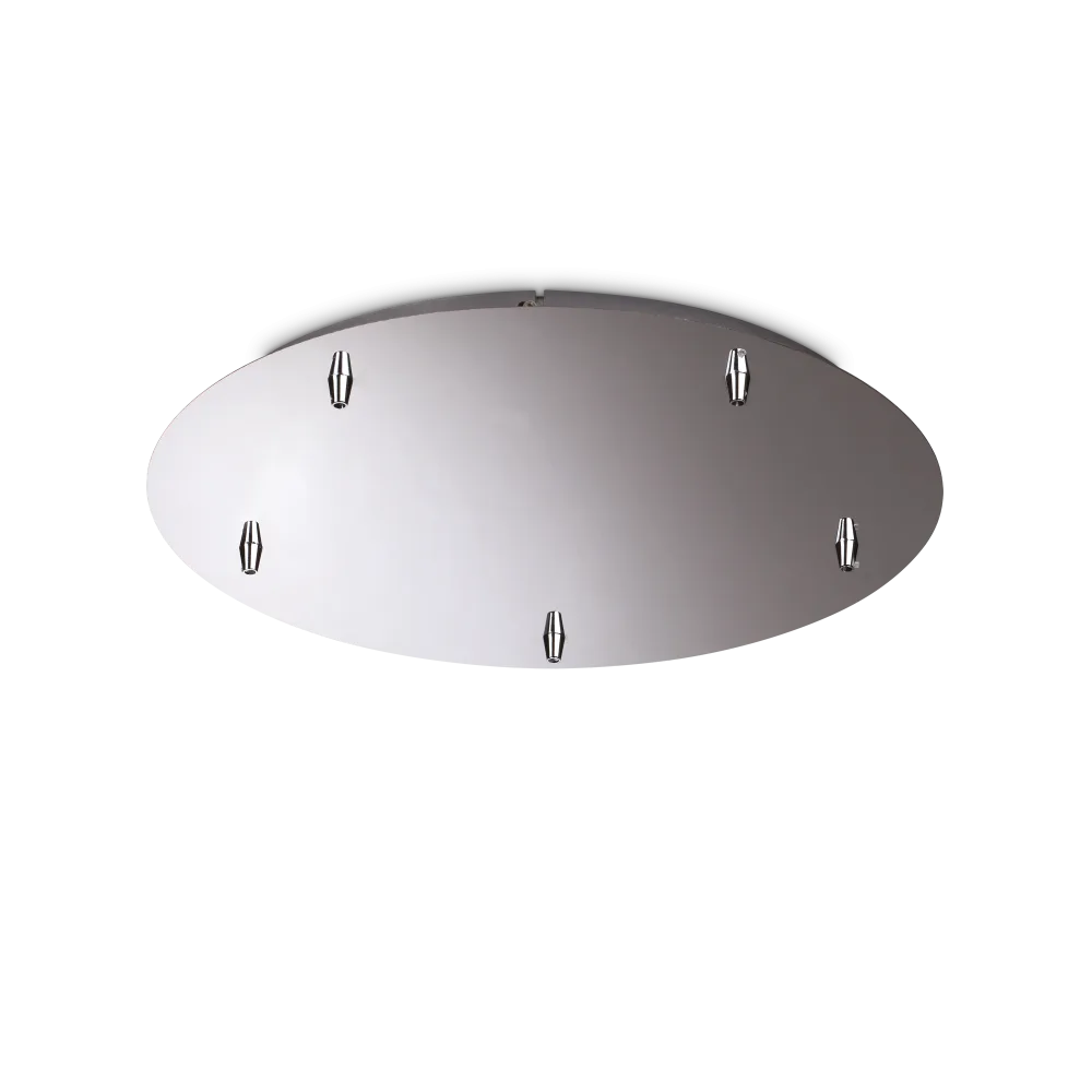 ROSONE STANDARD 5 LUCI CROMO