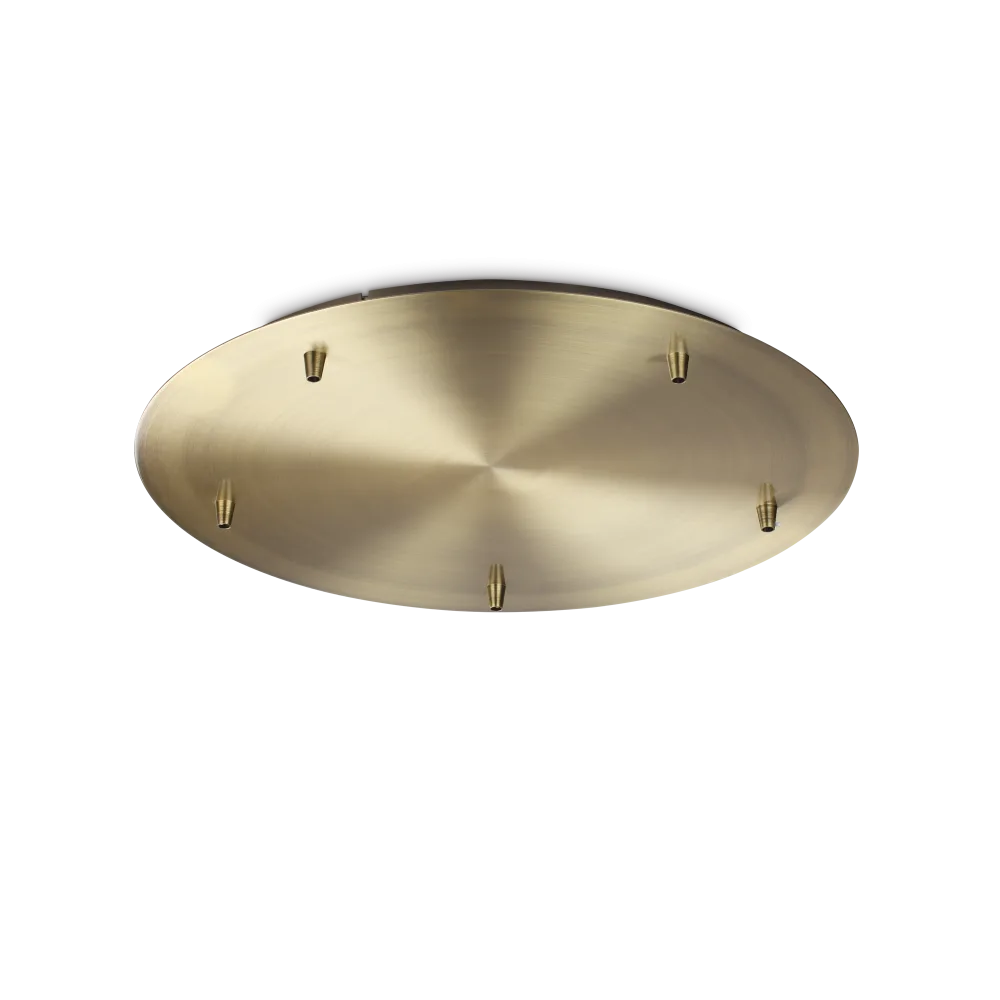 ROSONE STANDARD 5 LUCI OTTONE