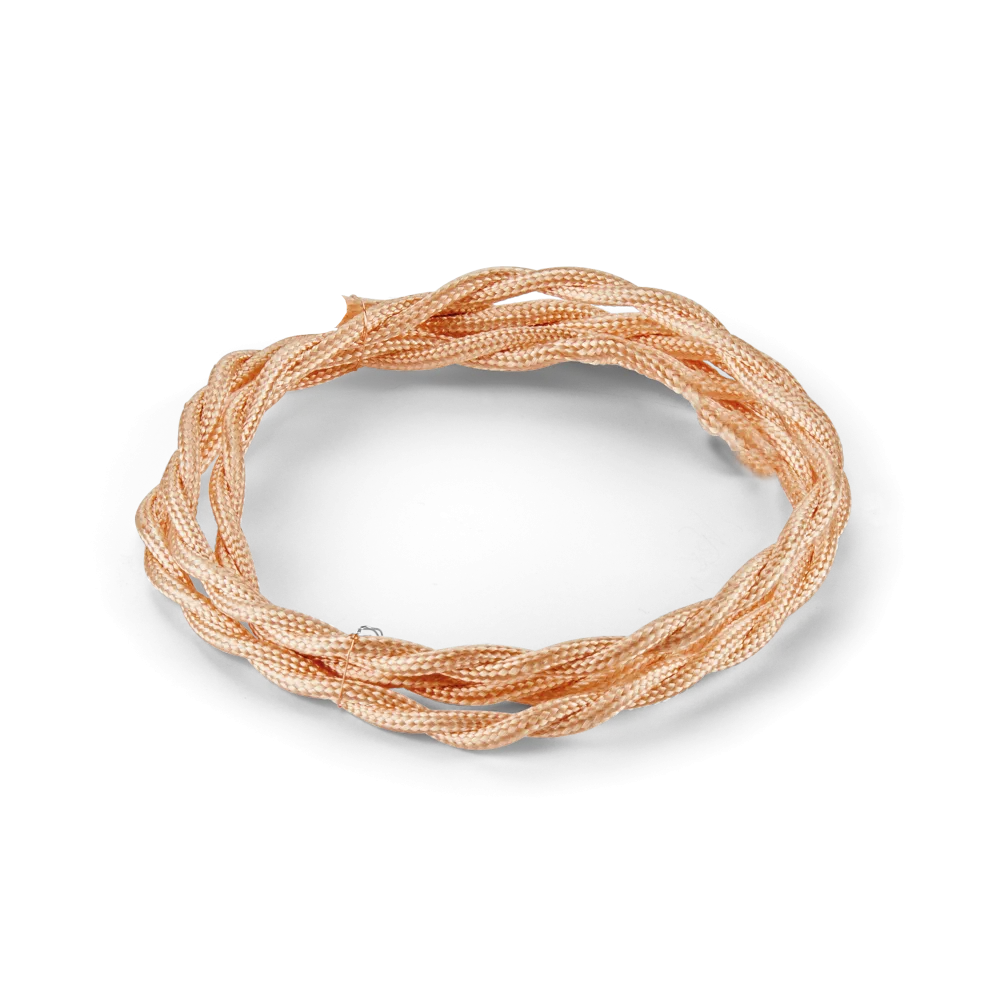 CAVO TESSUTO INTRECCIATO 10M RAME