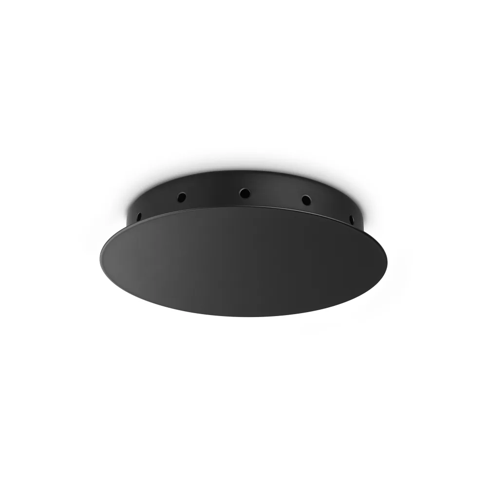 ROSONE MAGNETICO 12 LUCI NERO