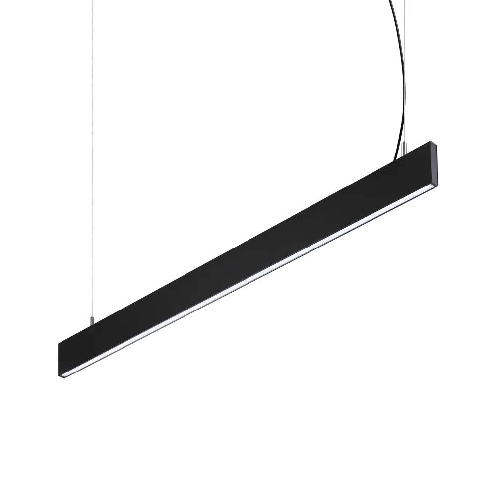 STEEL SP1 D20 MONO-EMISSION WIDE 3000K NERO