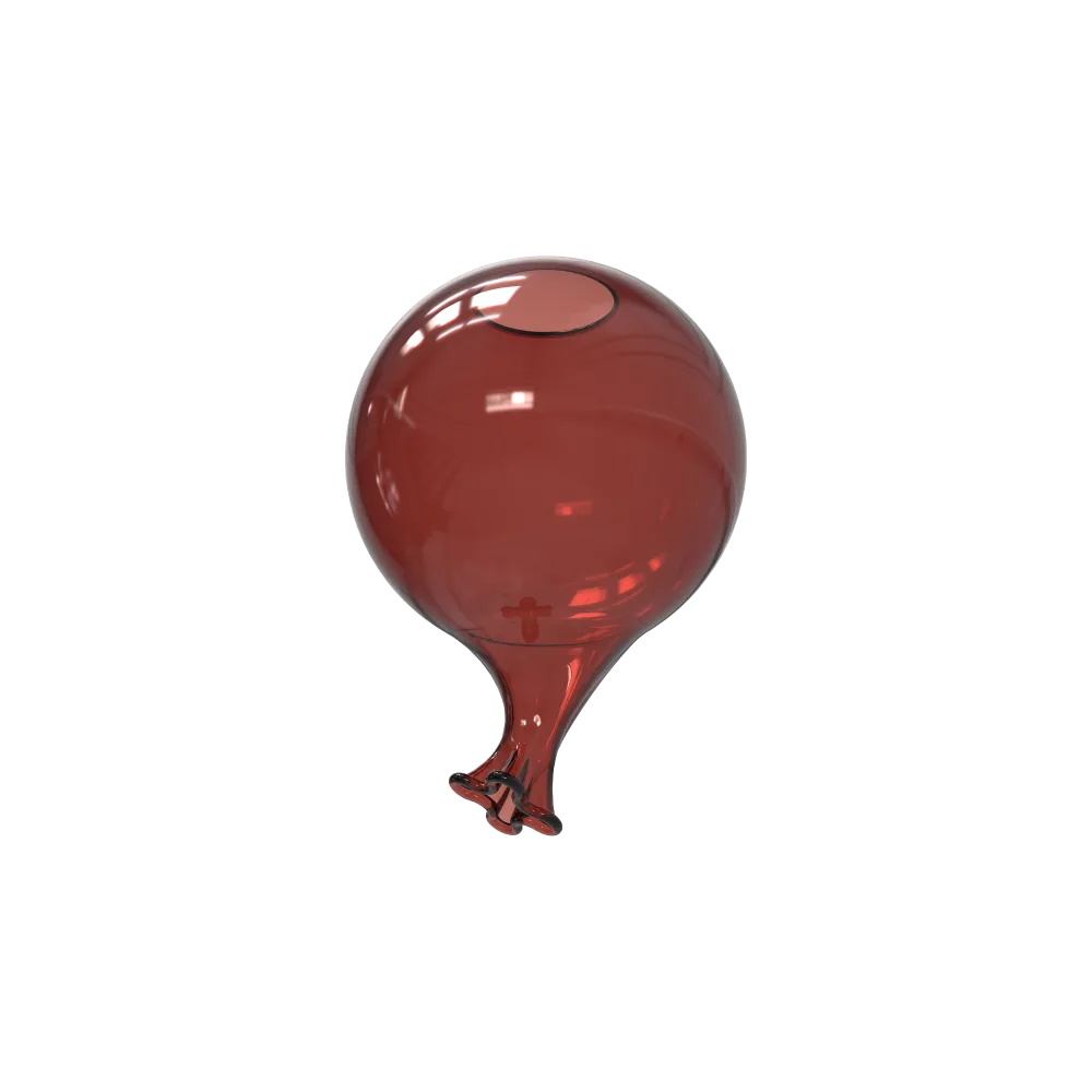 CLOWN VETRO ROSSO