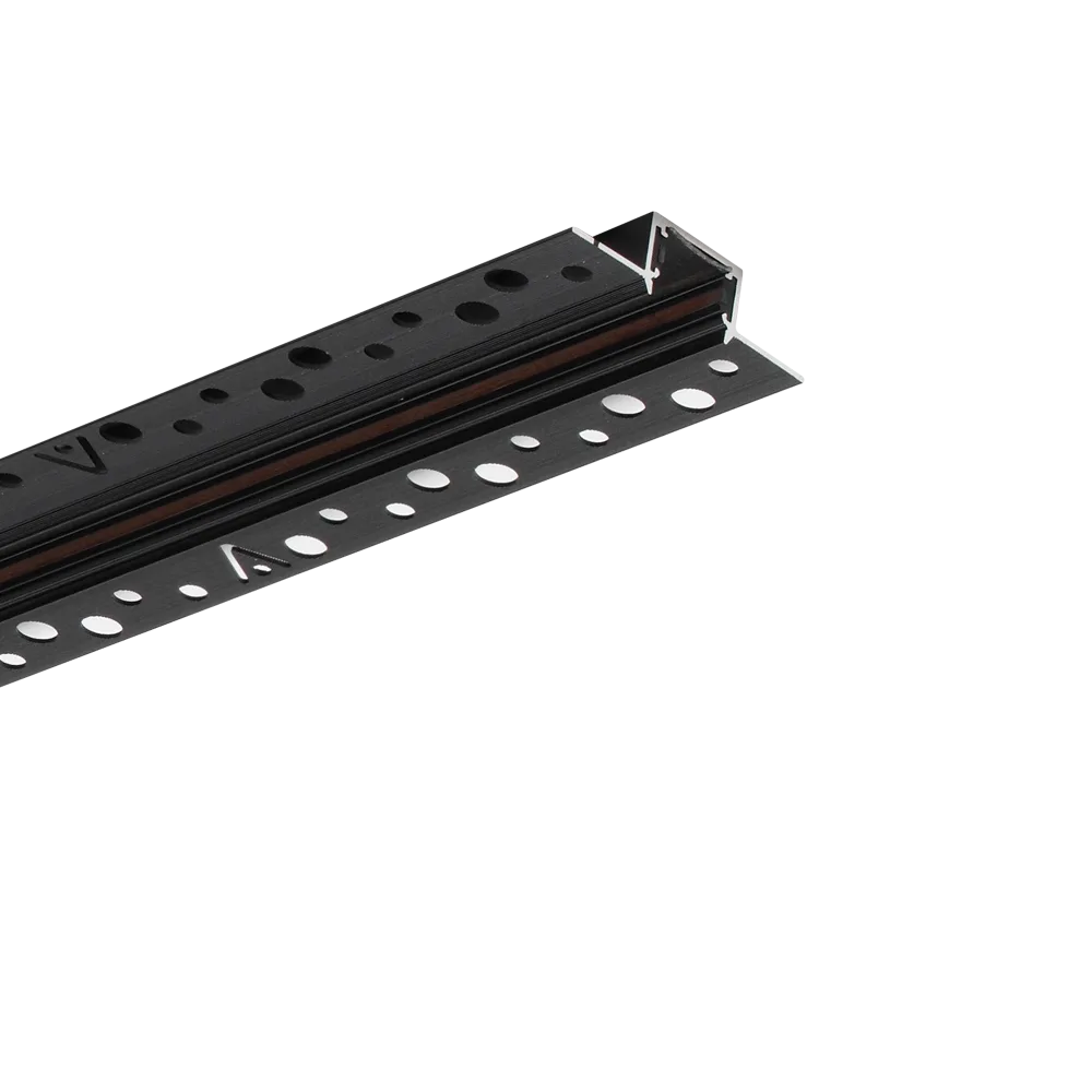 STICK RECESSED BINARIO 1 MT NERO