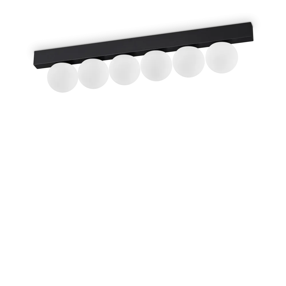 BINOMIO LED PL6 NERO