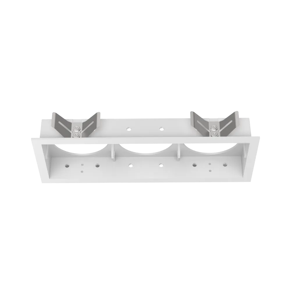 BENTO CORNICE RETTANGOLARE TRIPLA BIANCO