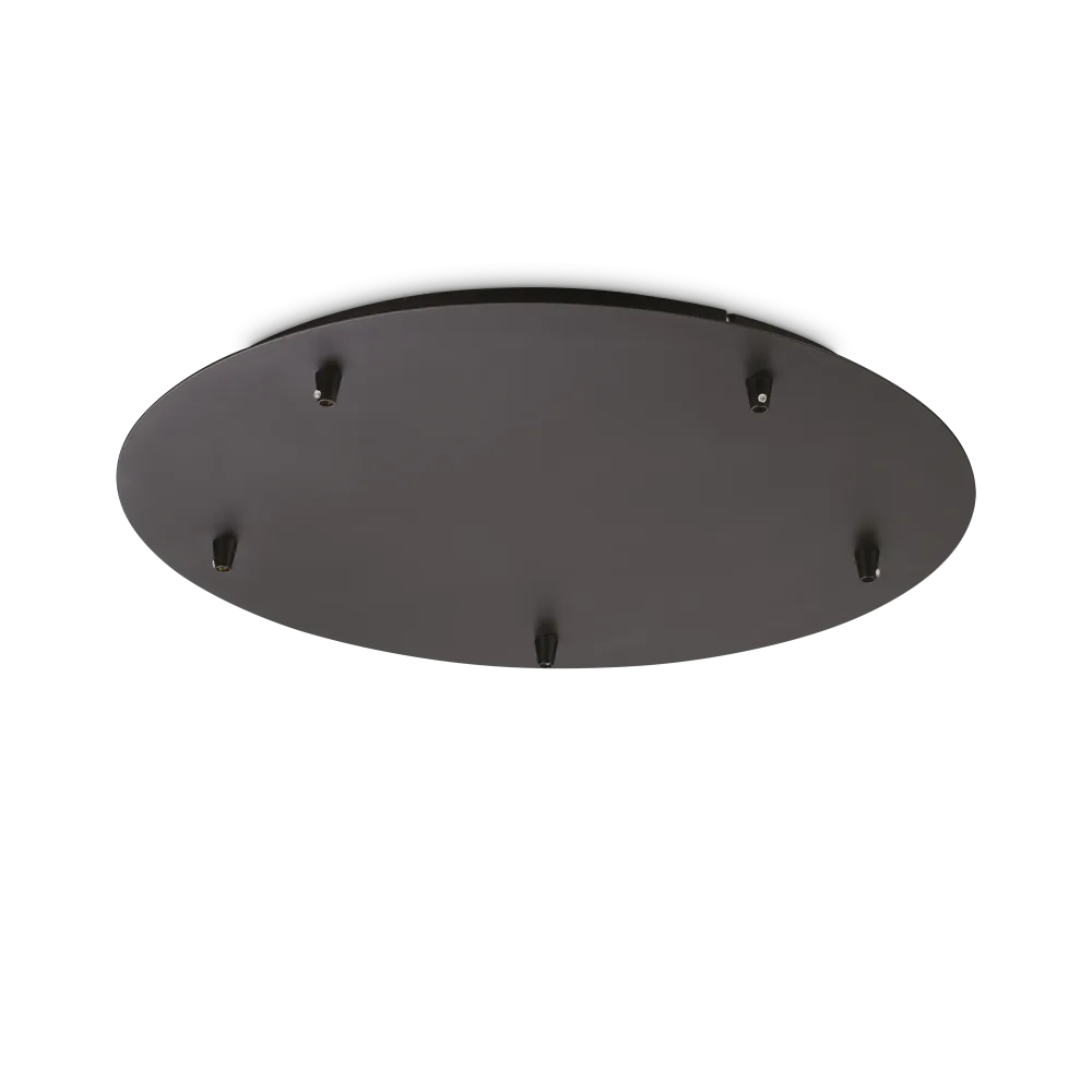 ROSONE STANDARD 5 LUCI NERO