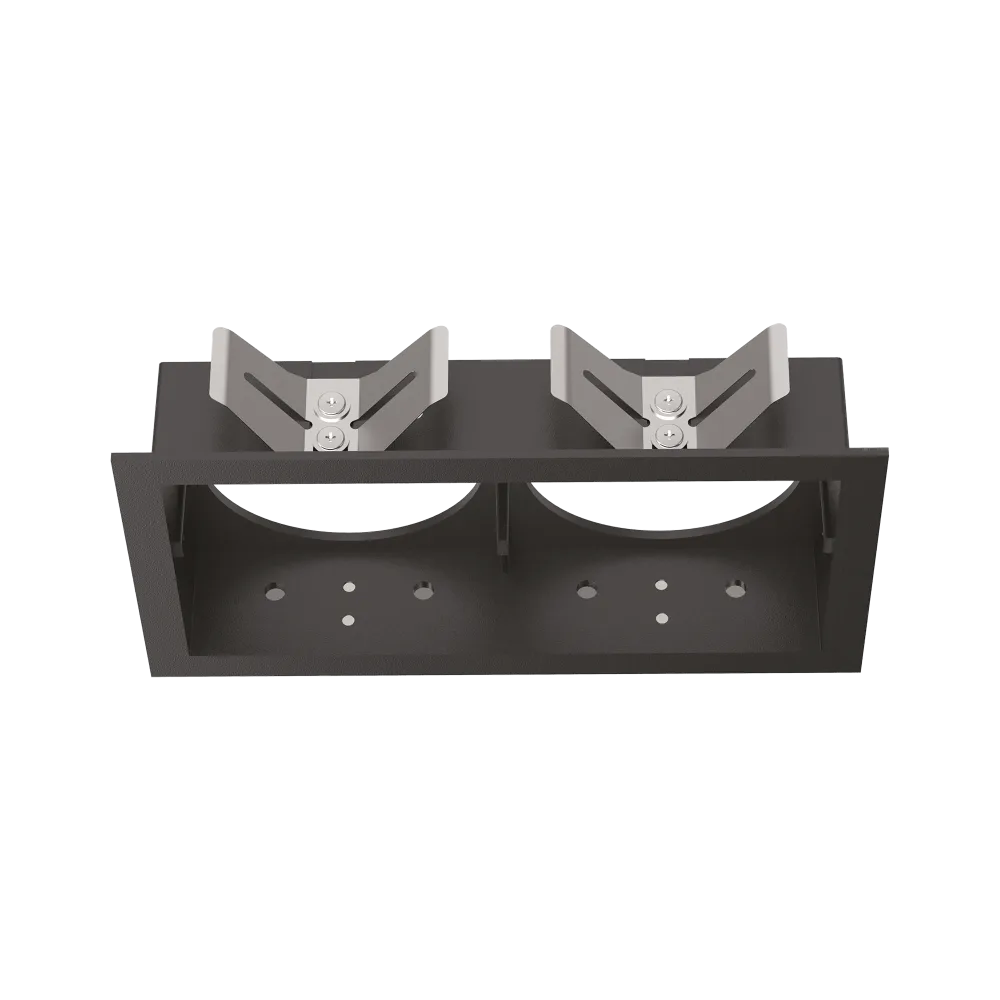 BENTO CORNICE RETTANGOLARE DOPPIA NERO