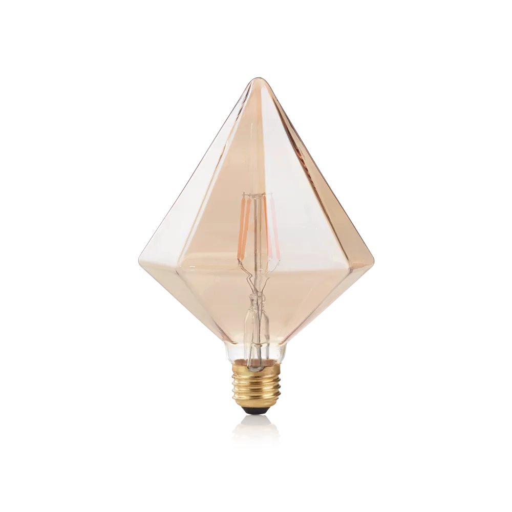 201276 WEB001 E27 PYRAMID 4 W 1800 K AMBRA