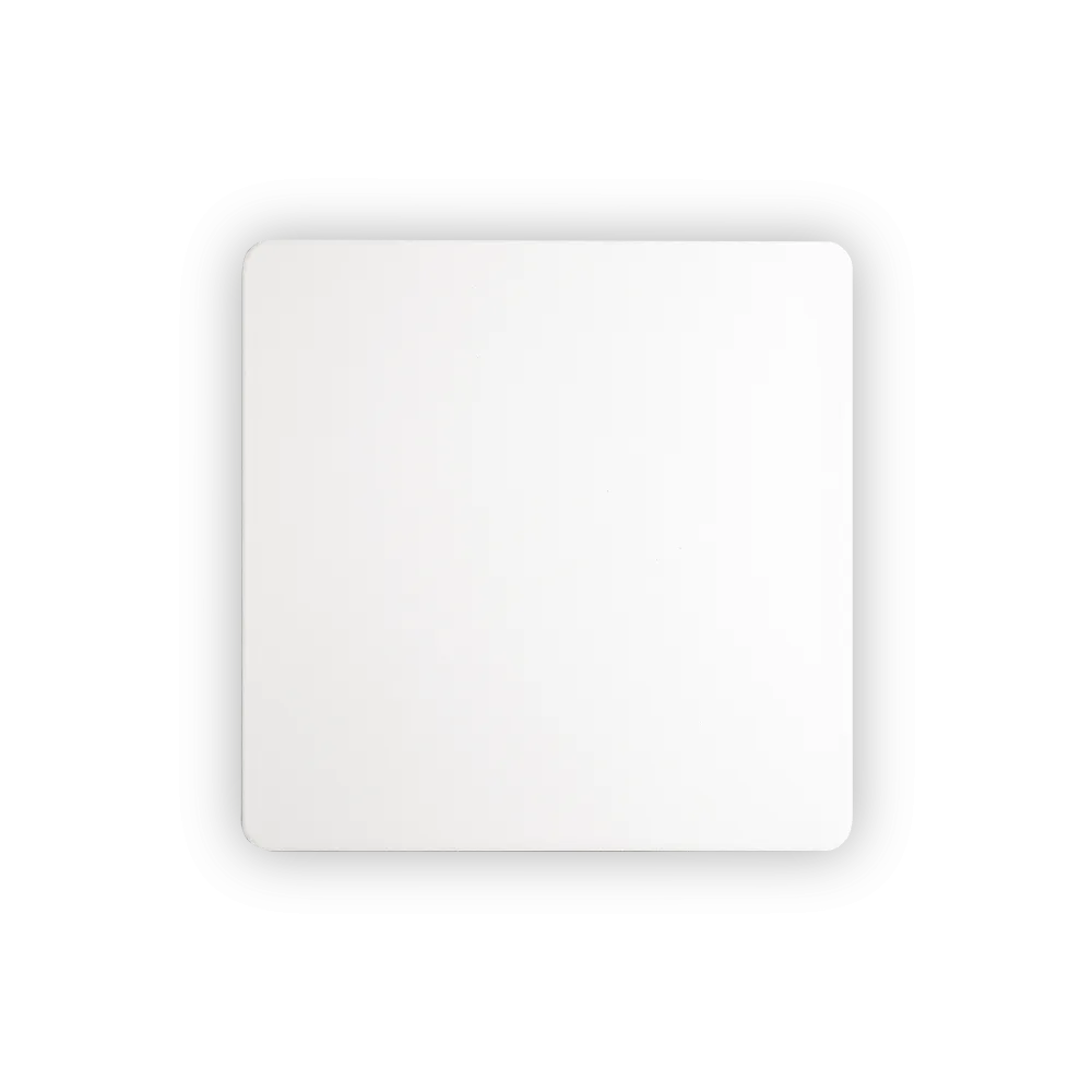 COVER AP D20 SQUARE BIANCO