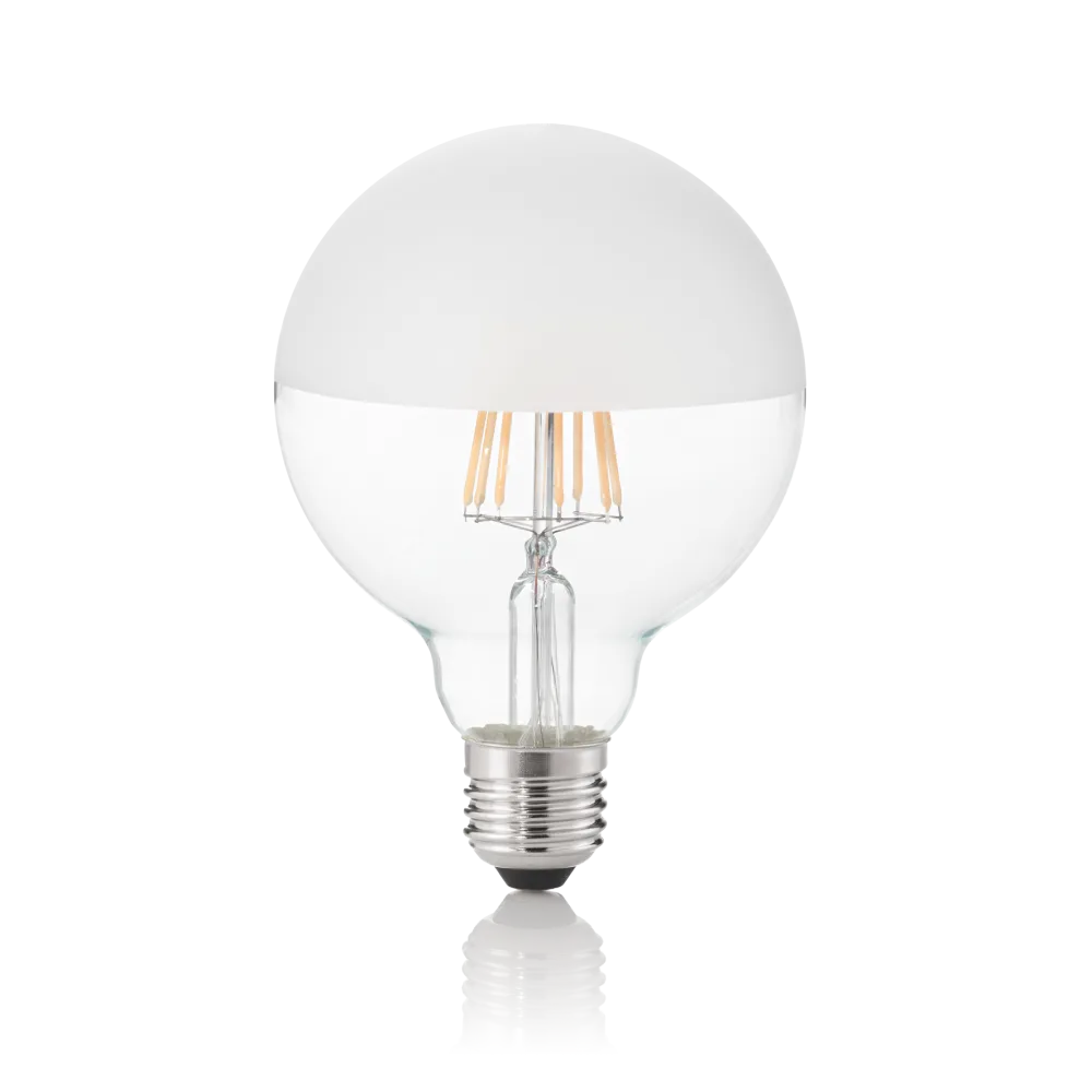 157597 WEB001 E27 GLOBO D095 08 W 3000 K CRI80 SATIN MEZZA