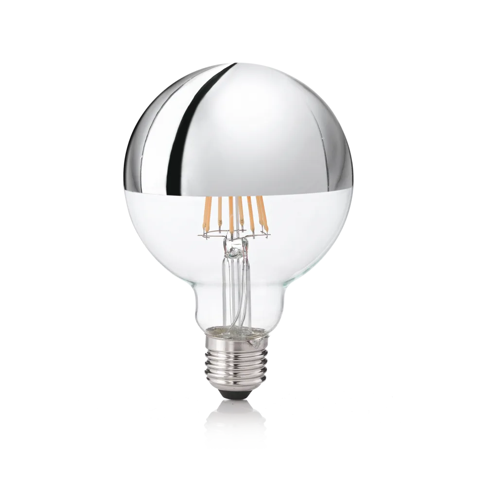 135526 WEB001 E27 GLOBO D095 08 W 3000 K CRI80 CROMO