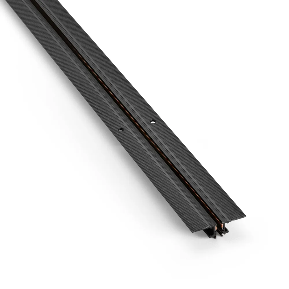 DEVA RECESSED EASY BINARIO 2 MT NERO