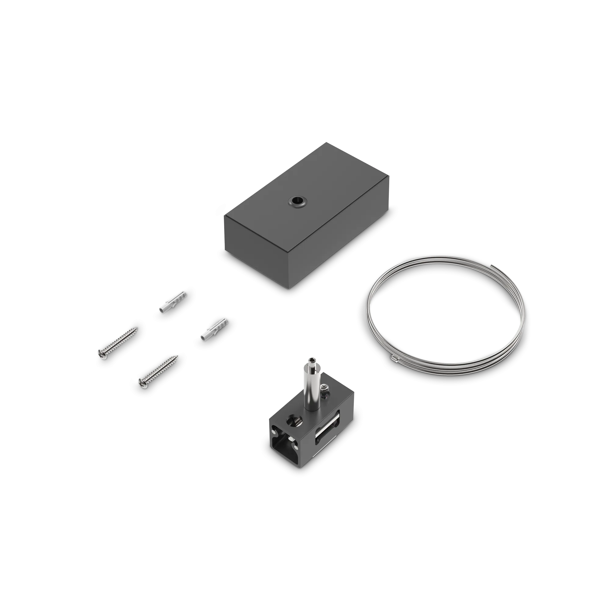 EGO KIT BI-EMISSION CABLE 2 MT + CEILING CUP BK