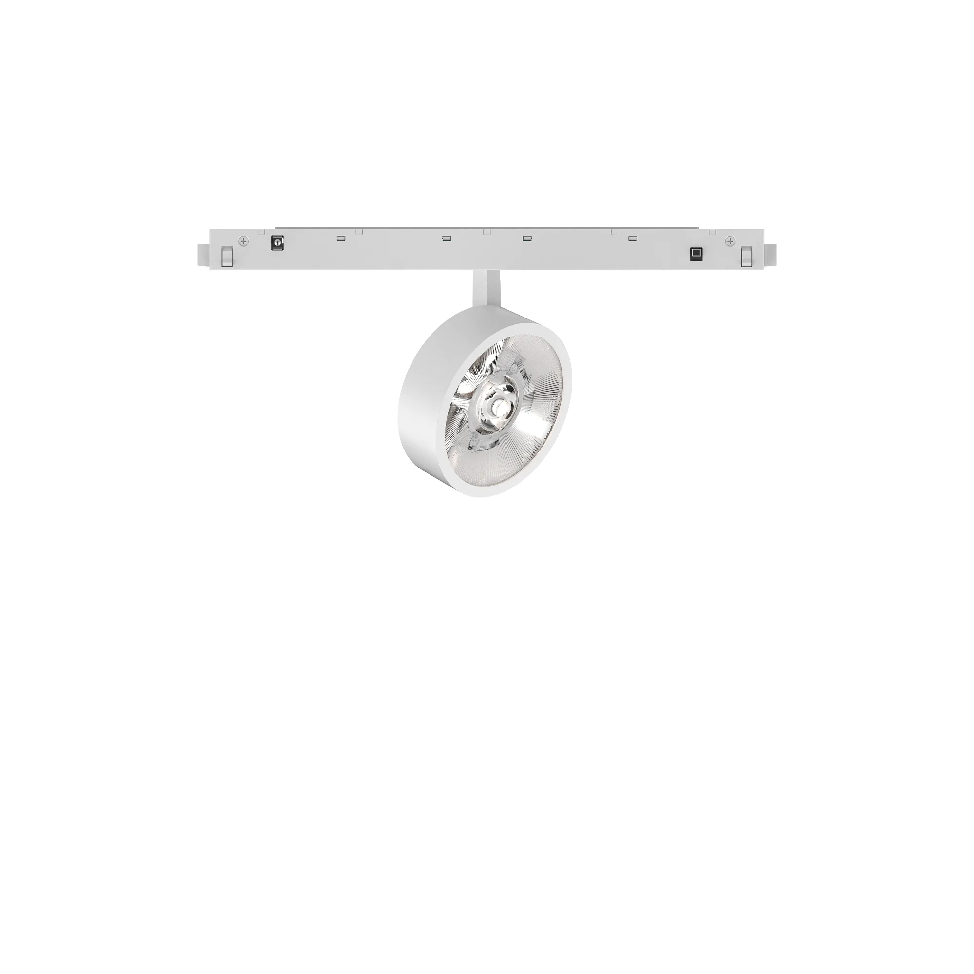 EGO TRACK FLAT SINGLE 09W 3000K ON-OFF WH
