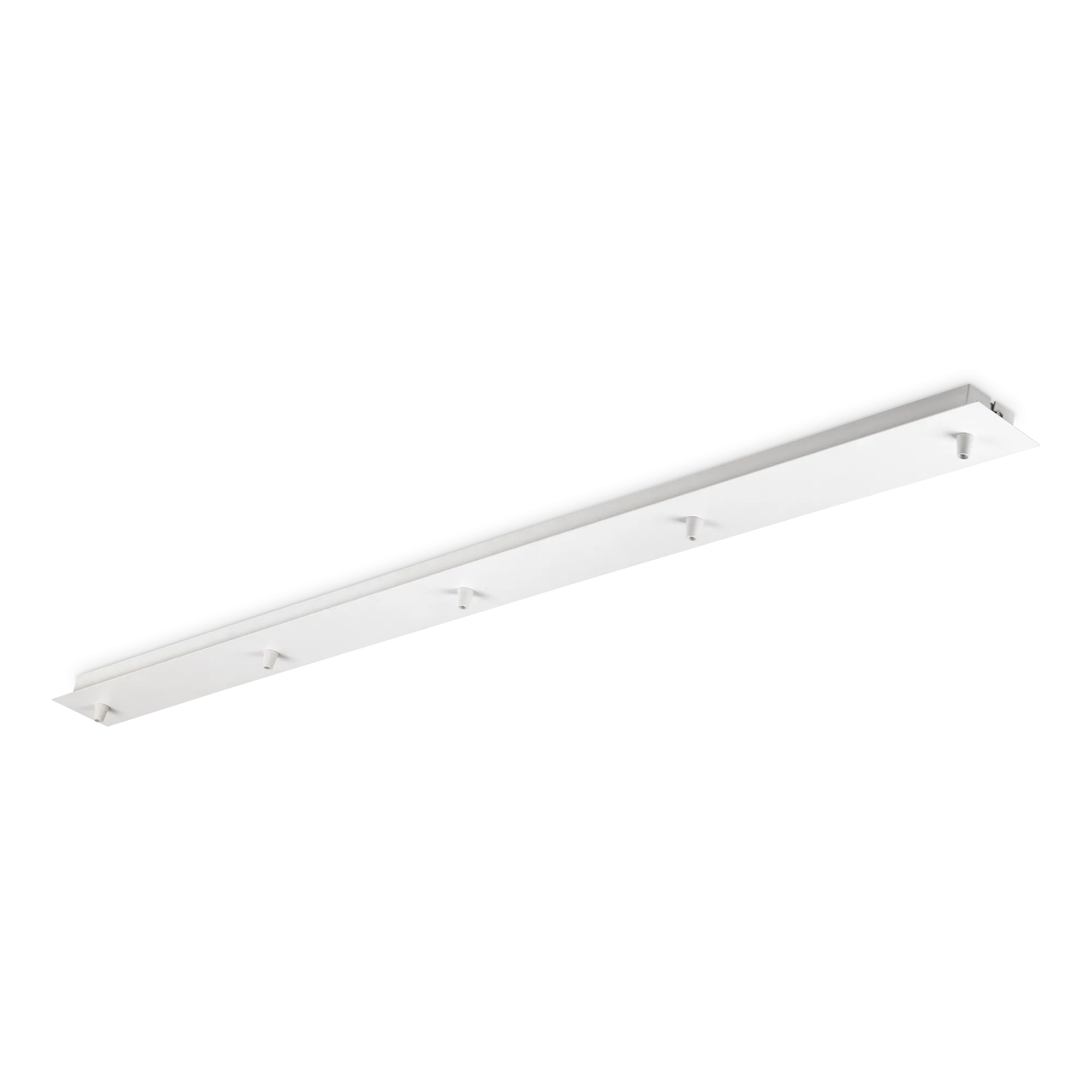 ROSONE LINEARE 5 LUCI BIANCO