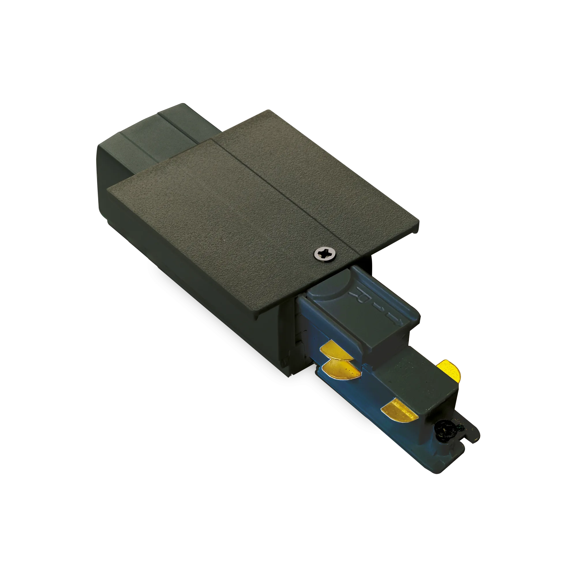 LINK 3-PH TRIM MAIN CONN END LEFT DALI 1-10V BK