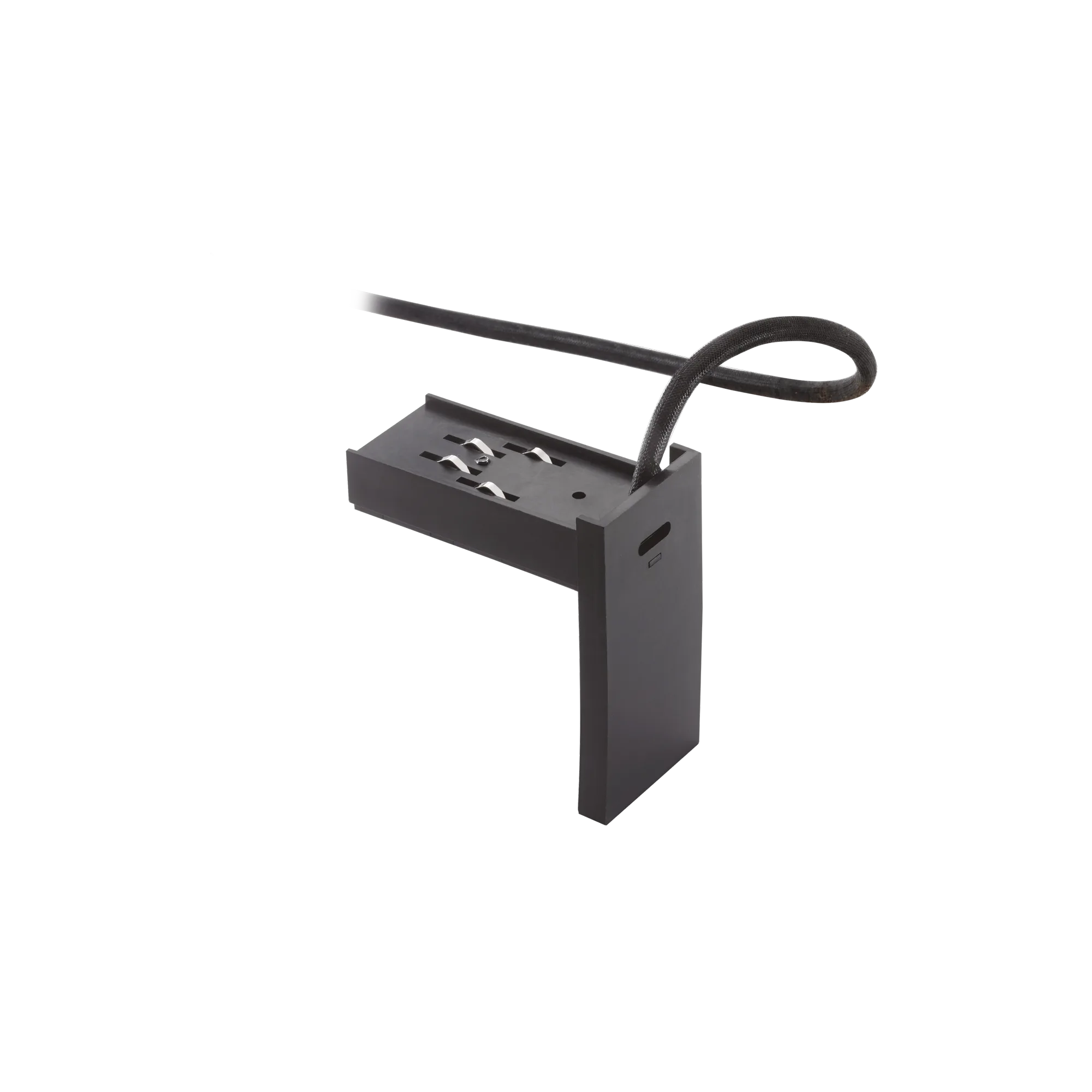 ARCA ENDCAP ELECTRIFIED FOR SURFACE / RECESSED BK
