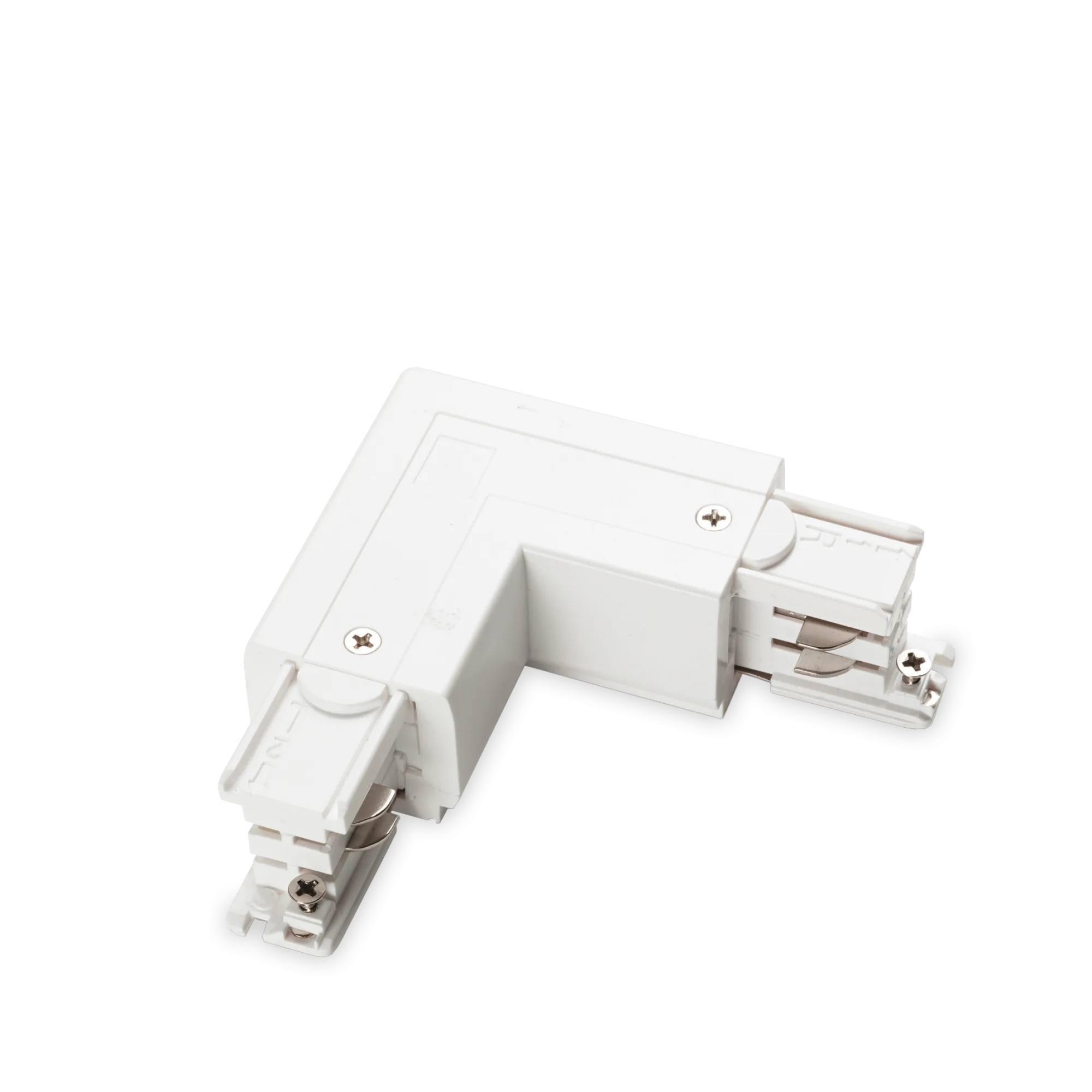 LINK 3-PHASE TRIMLESS L-CONNECTOR RIGHT ON-OFF WH