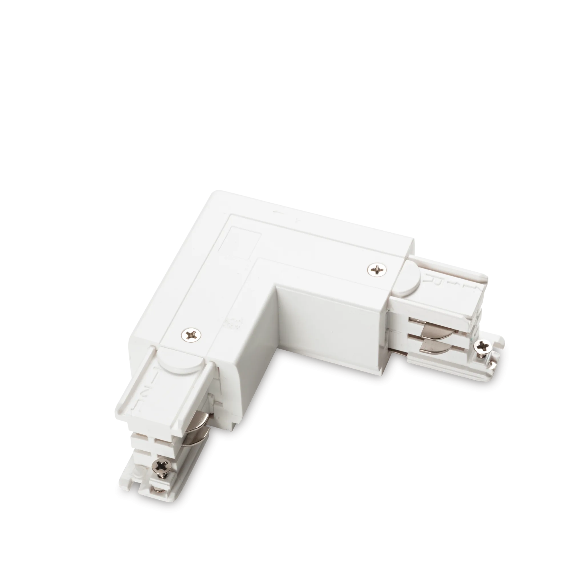 LINK 3-PHASE TRIMLESS L-CONNECTOR LEFT ON-OFF WH