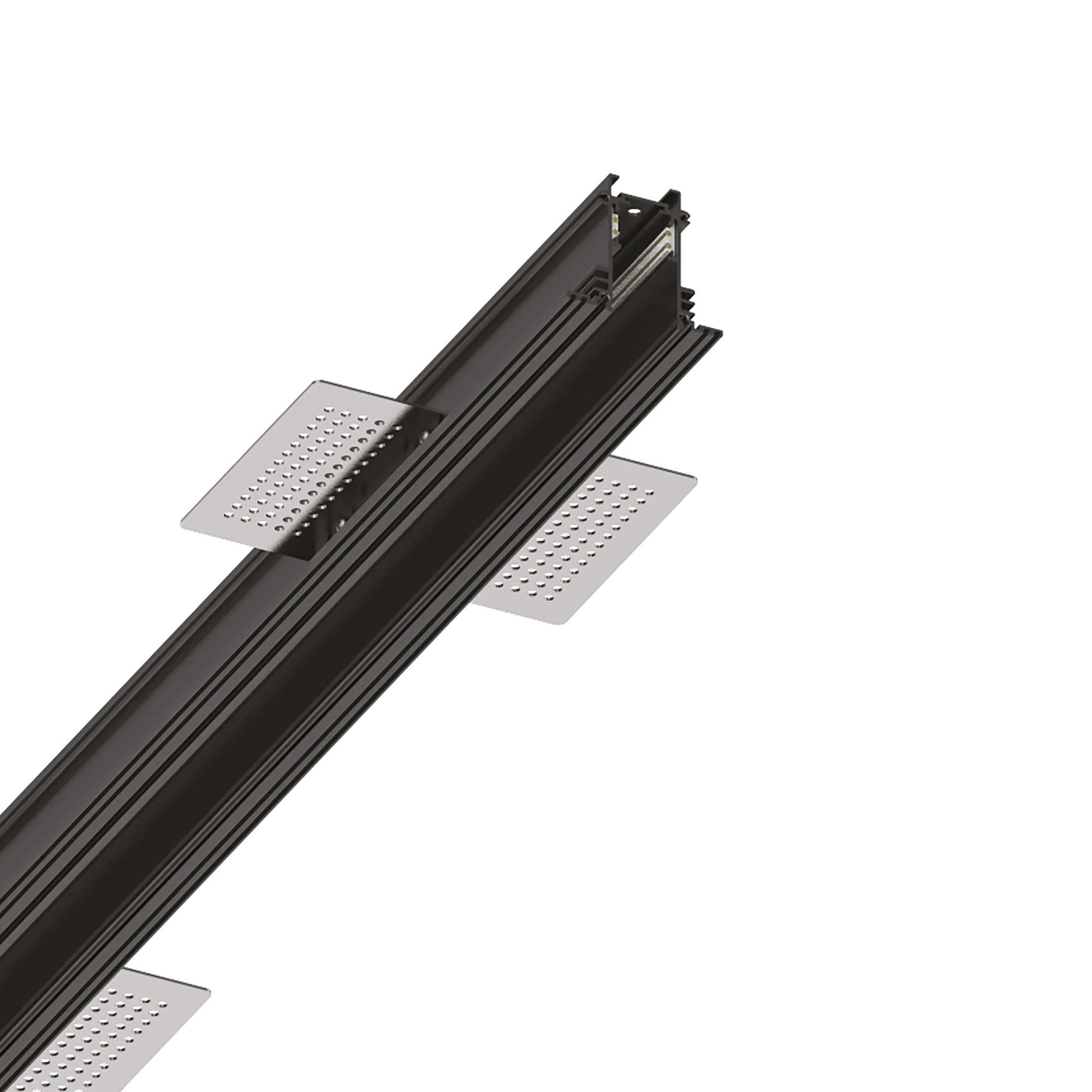 EGO RECESSED BINARIO 1 MT NE