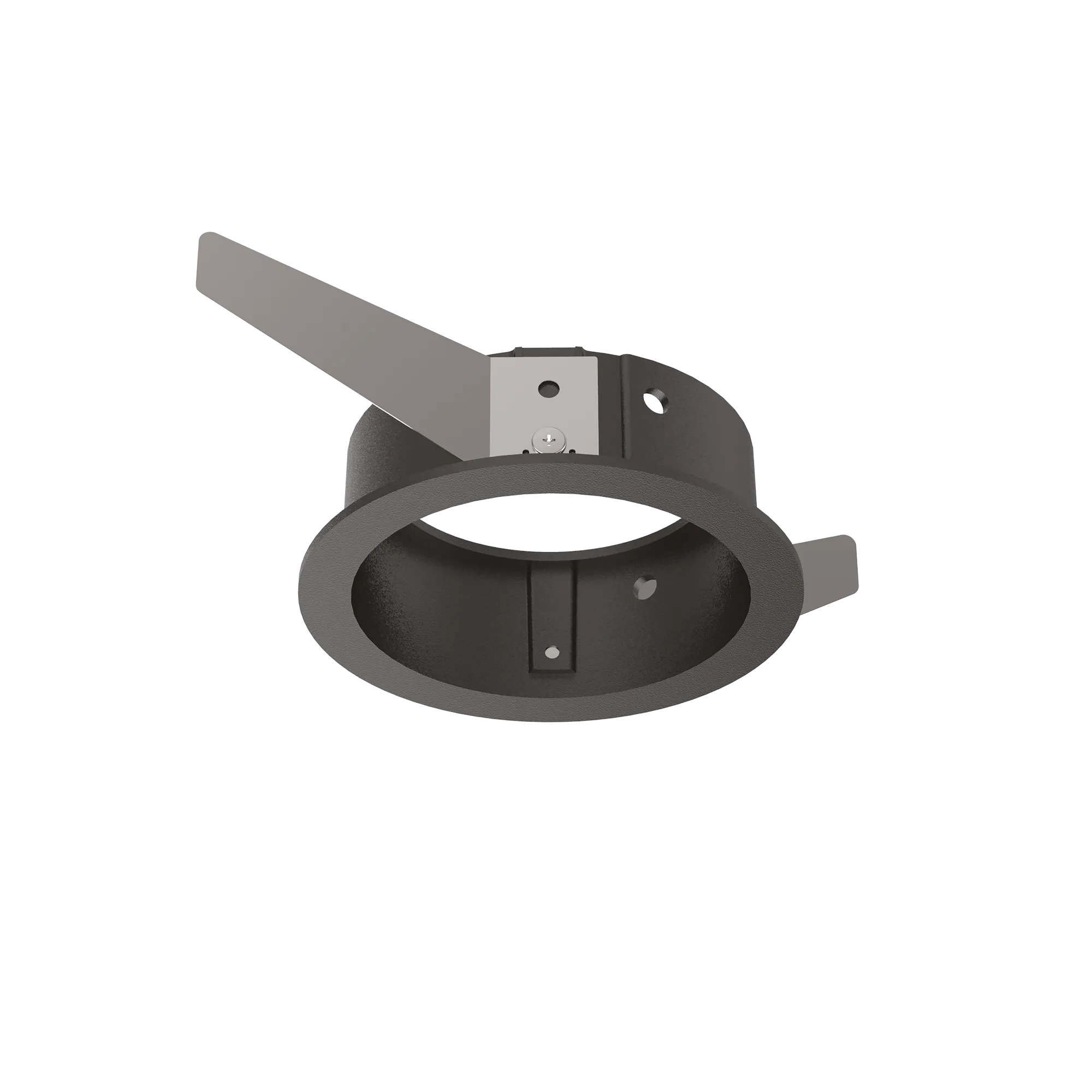 BENTO CORNICE TONDA SINGOLA NERO