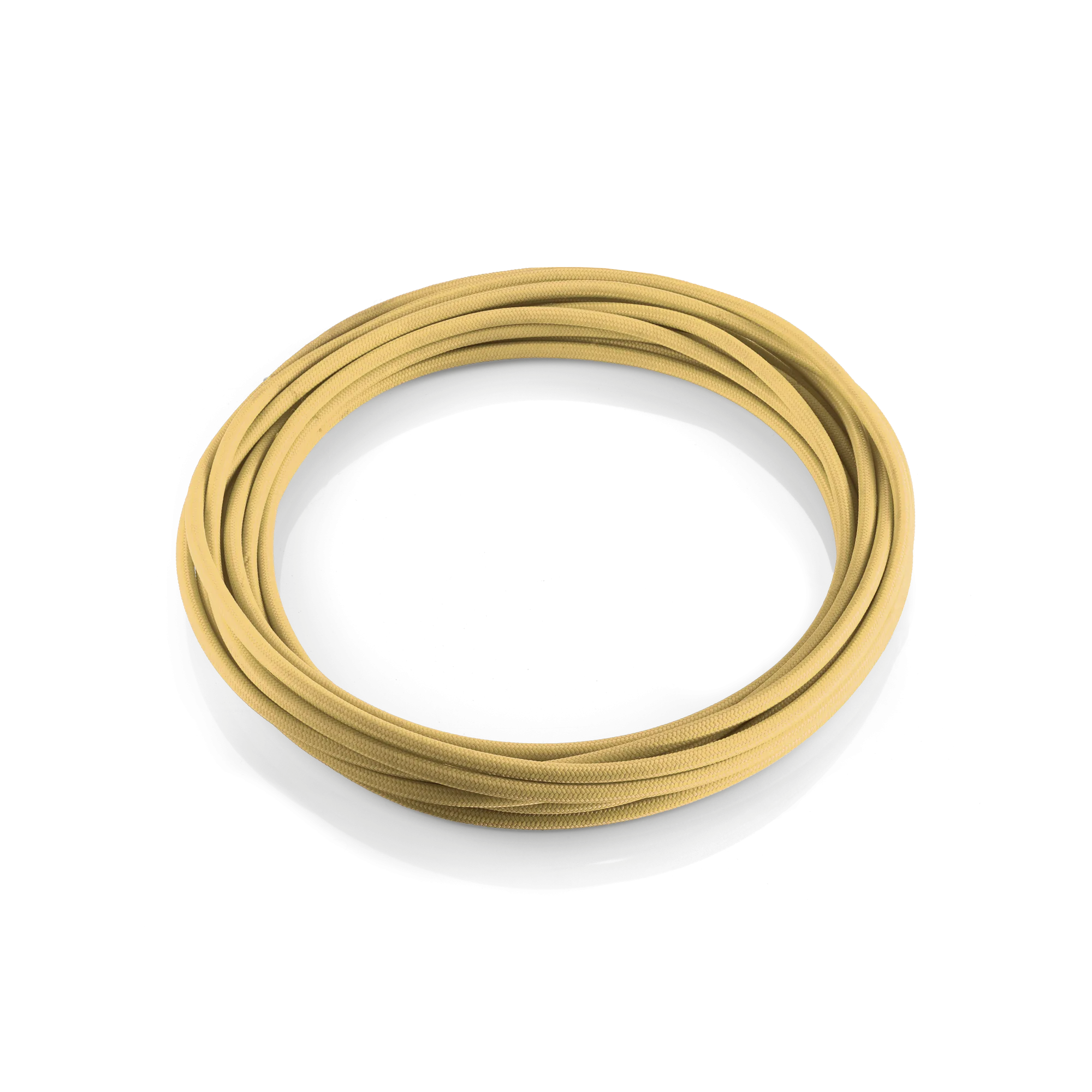 CAVO TESSUTO 10M OTTONE