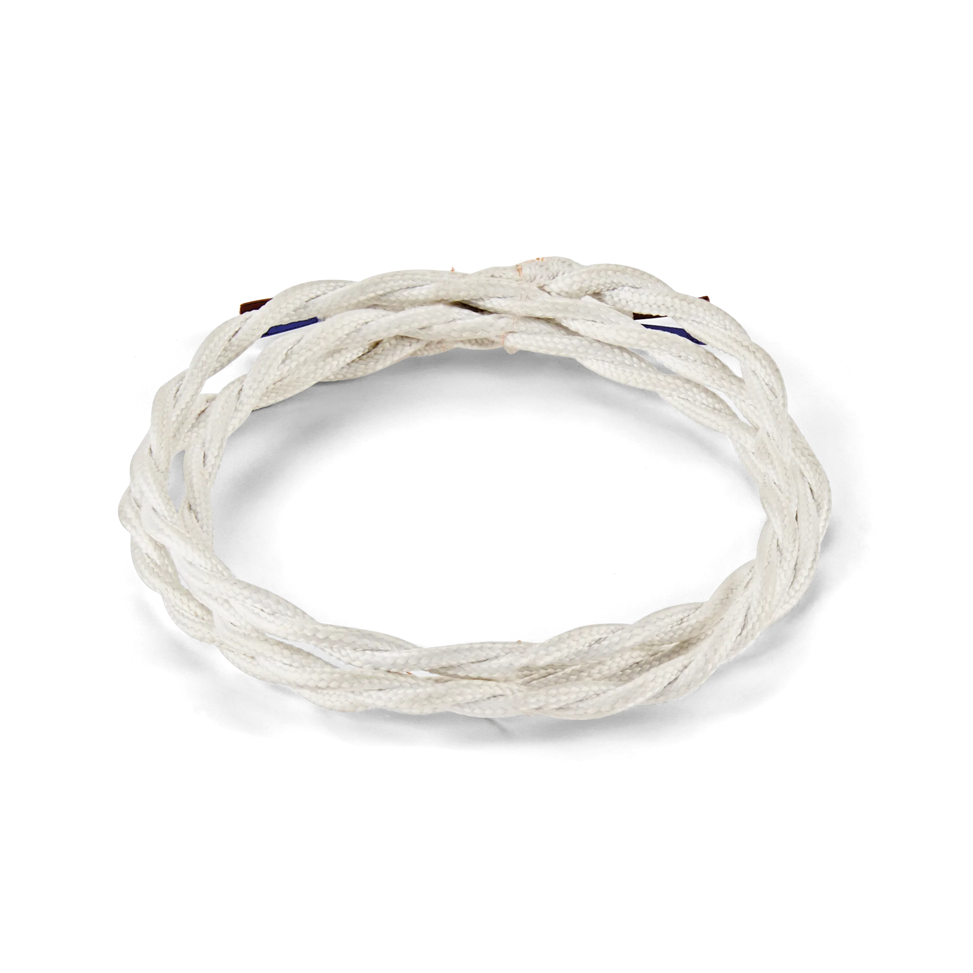 CAVO TESSUTO INTRECCIATO 10M BIANCO