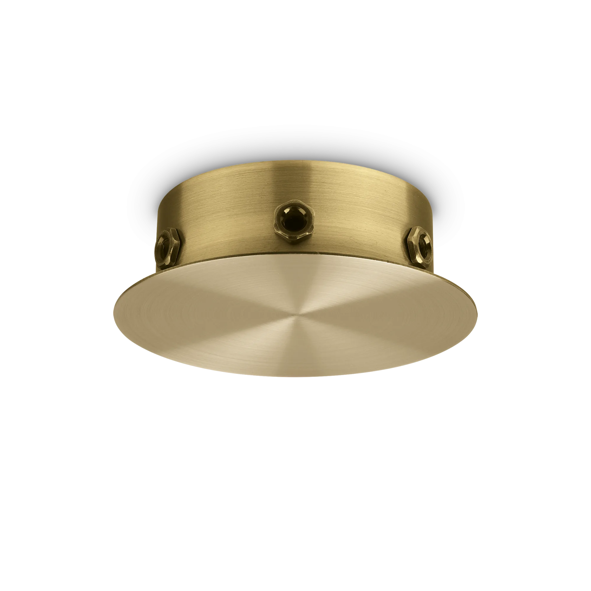 ROSONE MAGNETICO 6 LUCI OTTONE