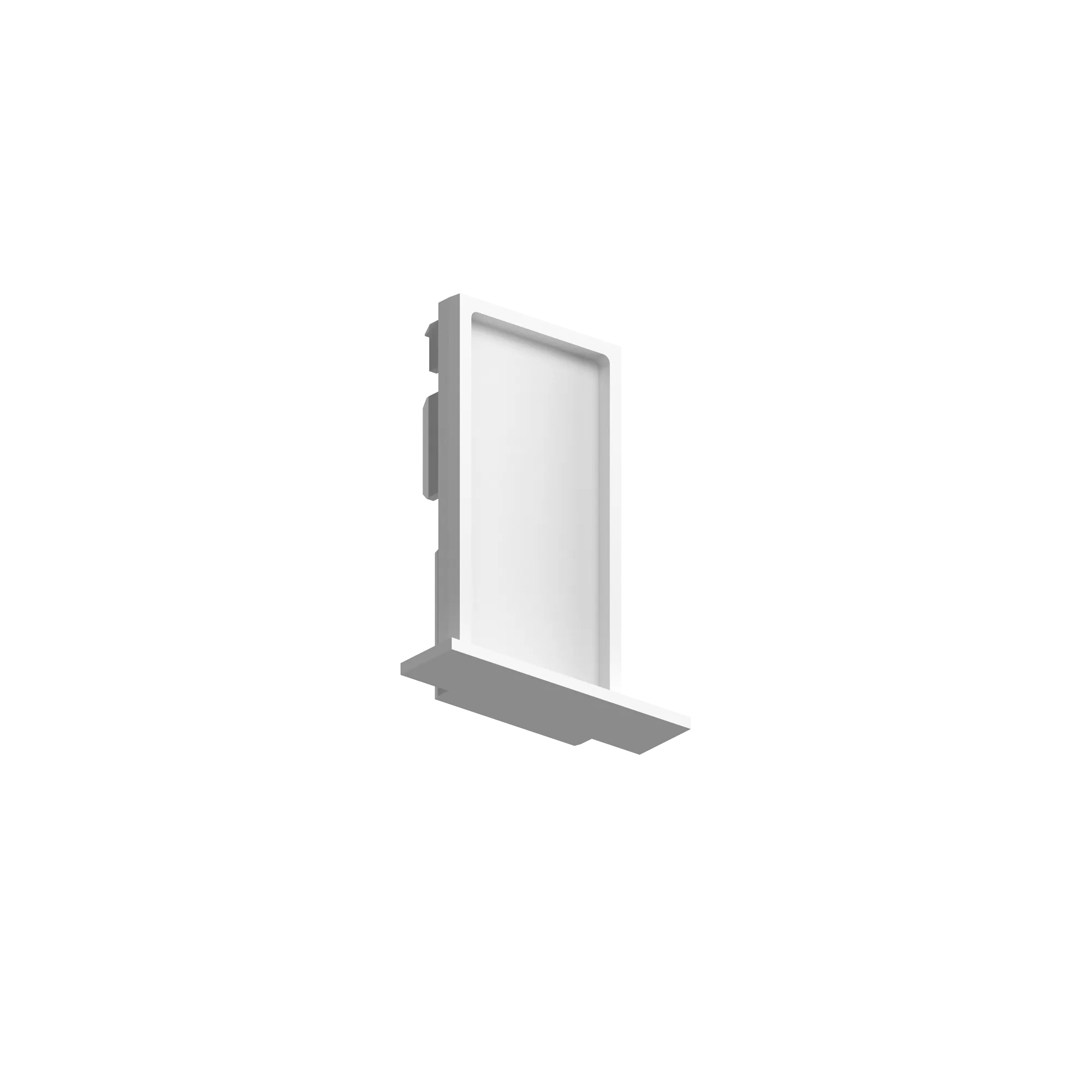 EGO RECESSED TRIM TESTATA CHIUSURA SENZA FORO BI