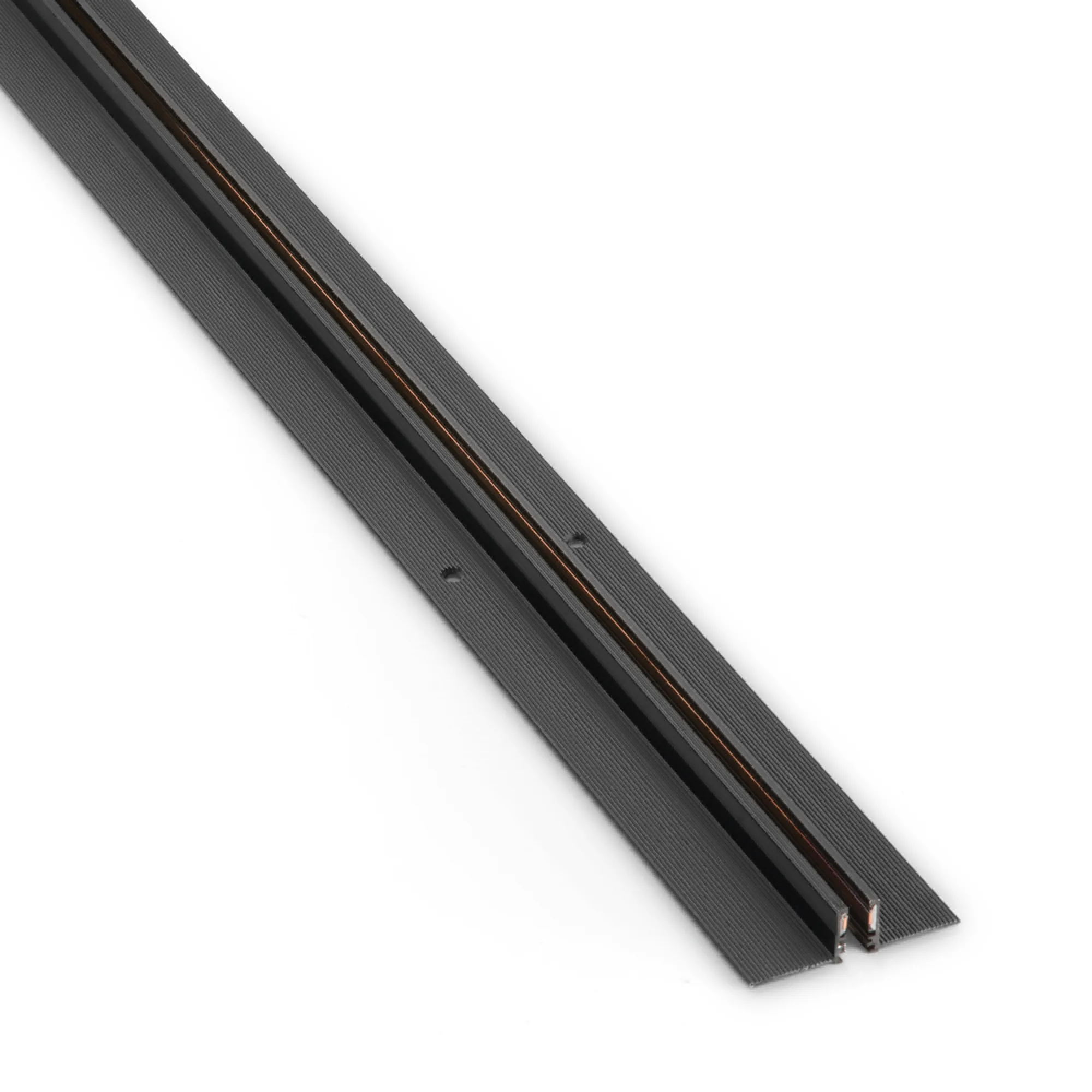 DEVA RECESSED BINARIO 1 MT NERO