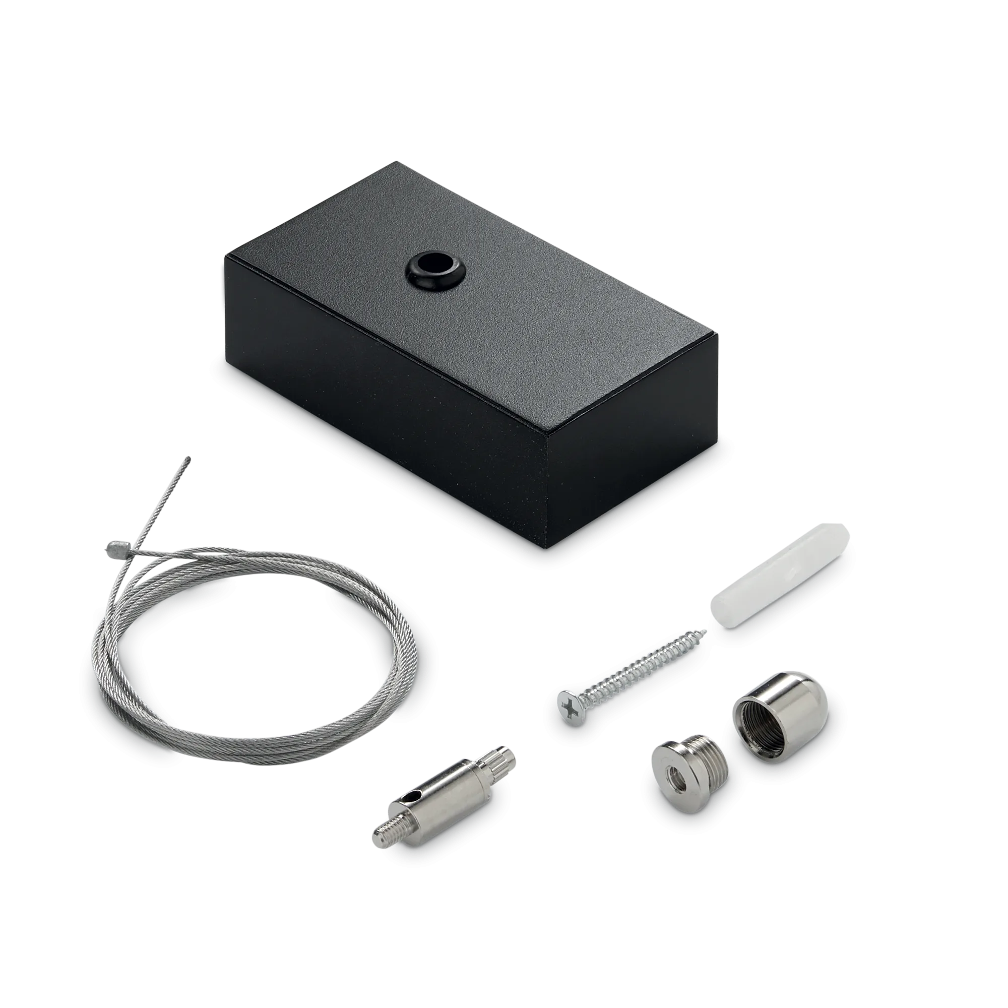 STEEL D35 ROSONE CON KIT SOSPENSIONE 2 MT NERO