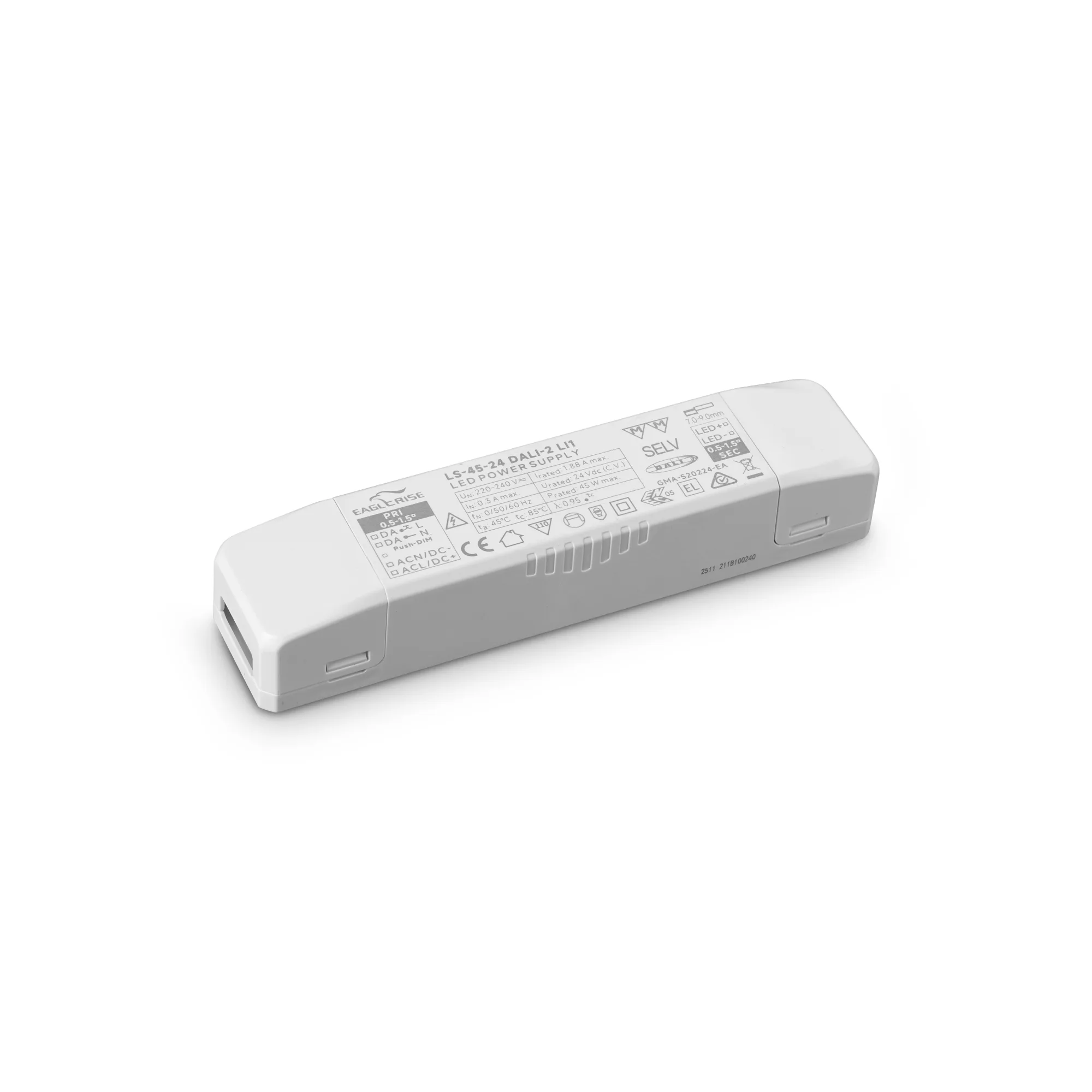MAPA ALIMENTATORE LED DALI/PUSH 45W 24Vdc