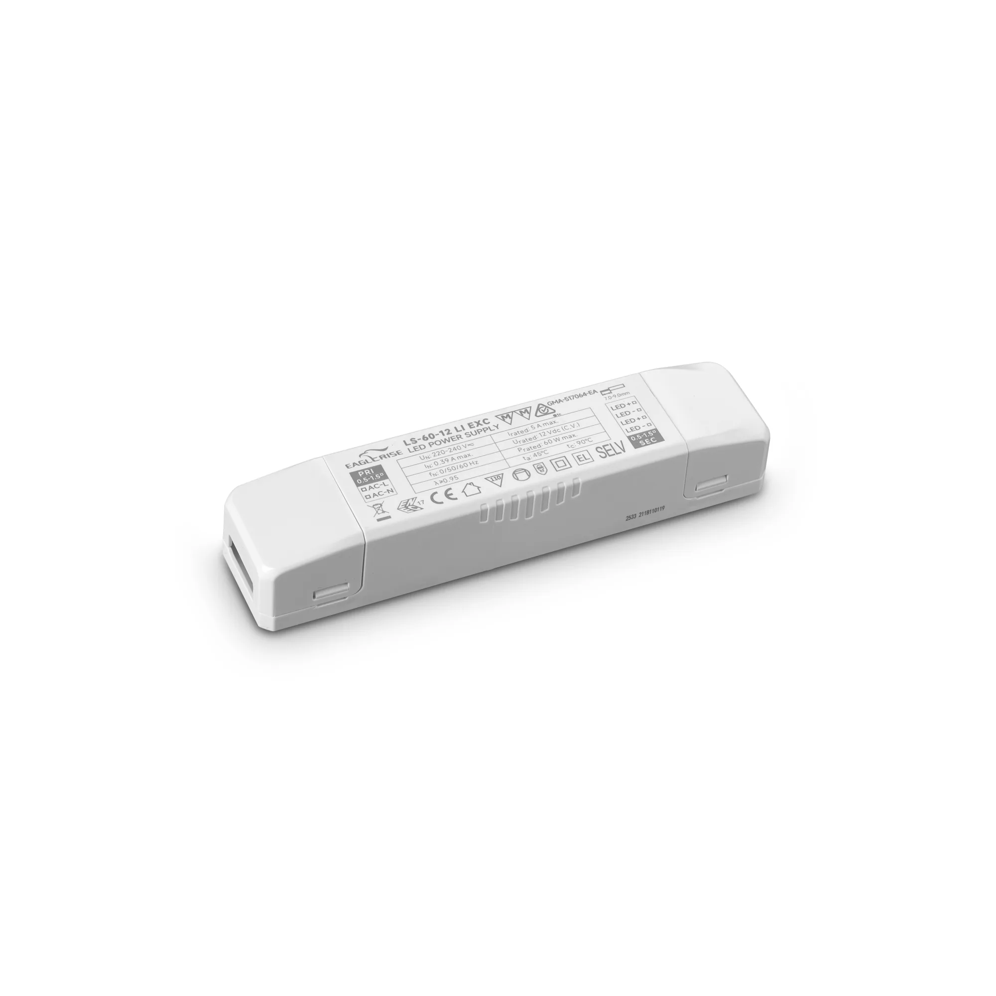 MAPA/POST-IT ALIMENTATORE ON-OFF 60W 12Vdc