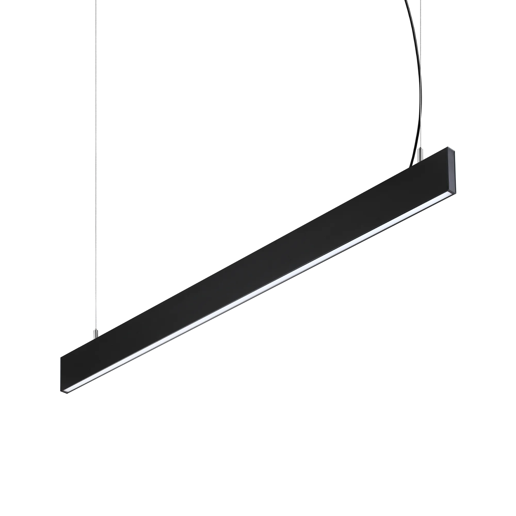 STEEL SP1 D20 MONO-EMISSION WIDE 4000K NERO