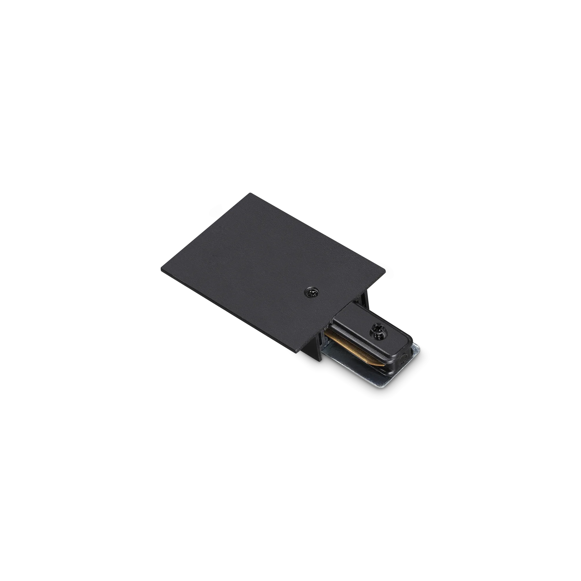 LINK 1-PHASE RECESSED ALIMENTAZIONE DI TESTA NERO