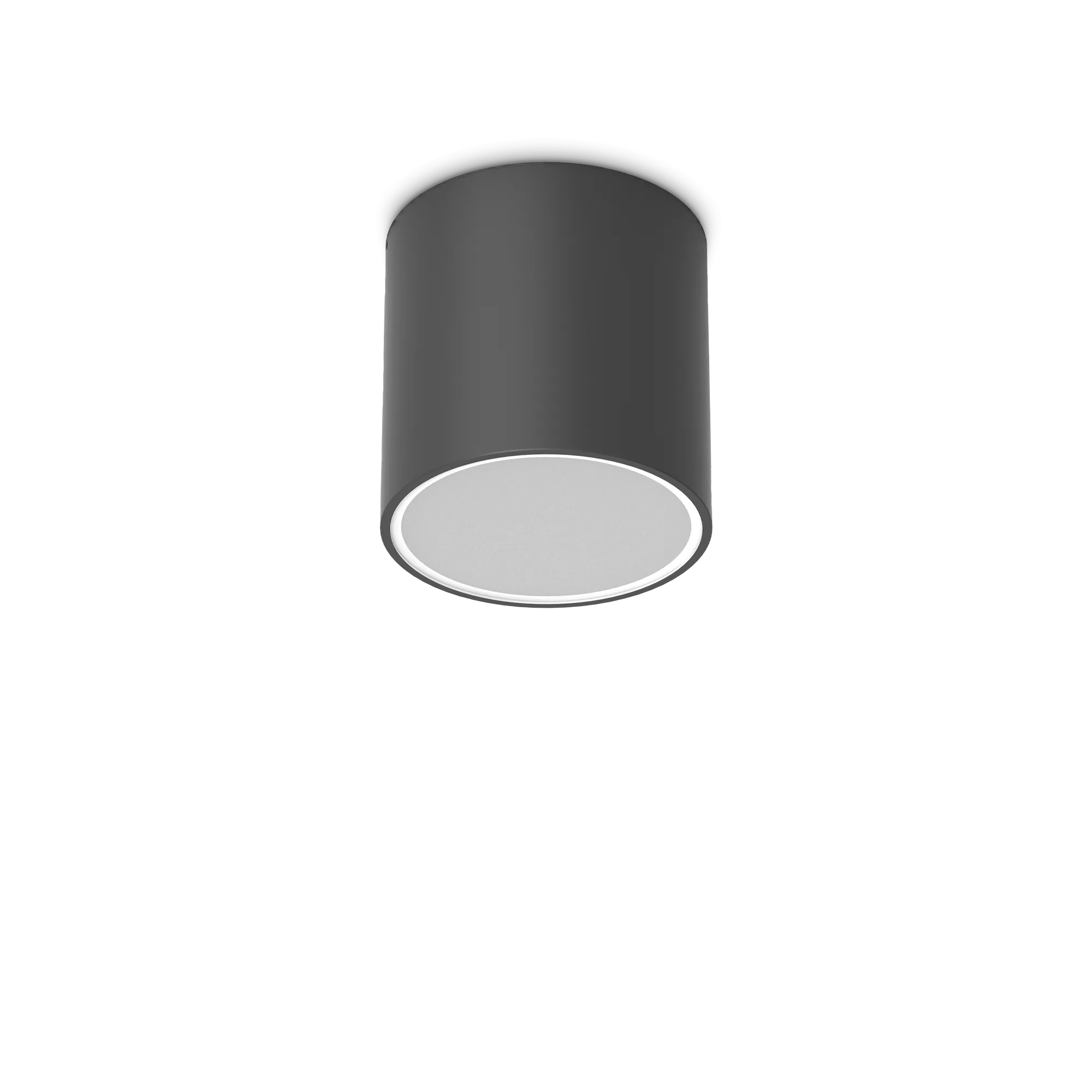 TECHO PL1 D15 ROUND NERO